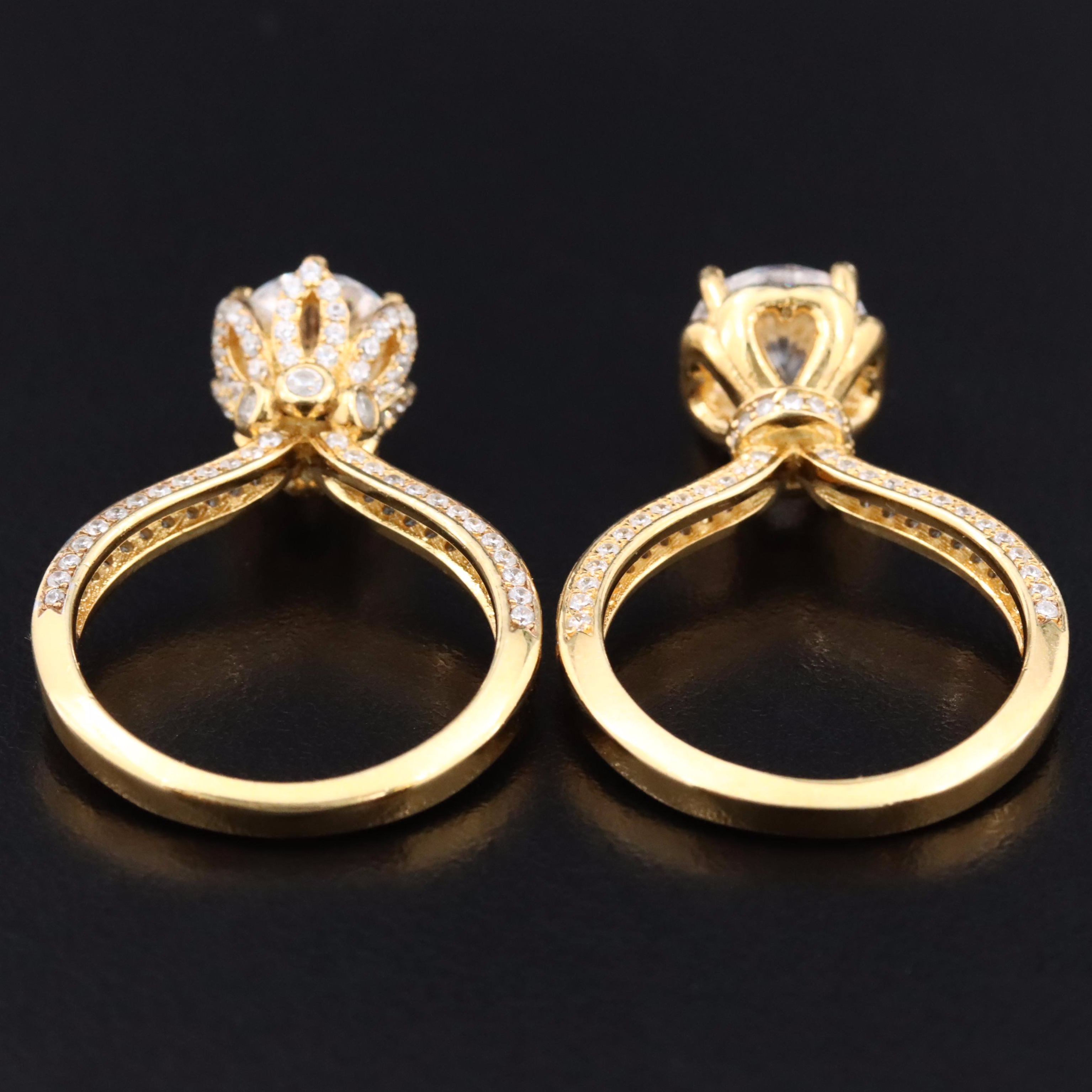 Sterling CZ Rings