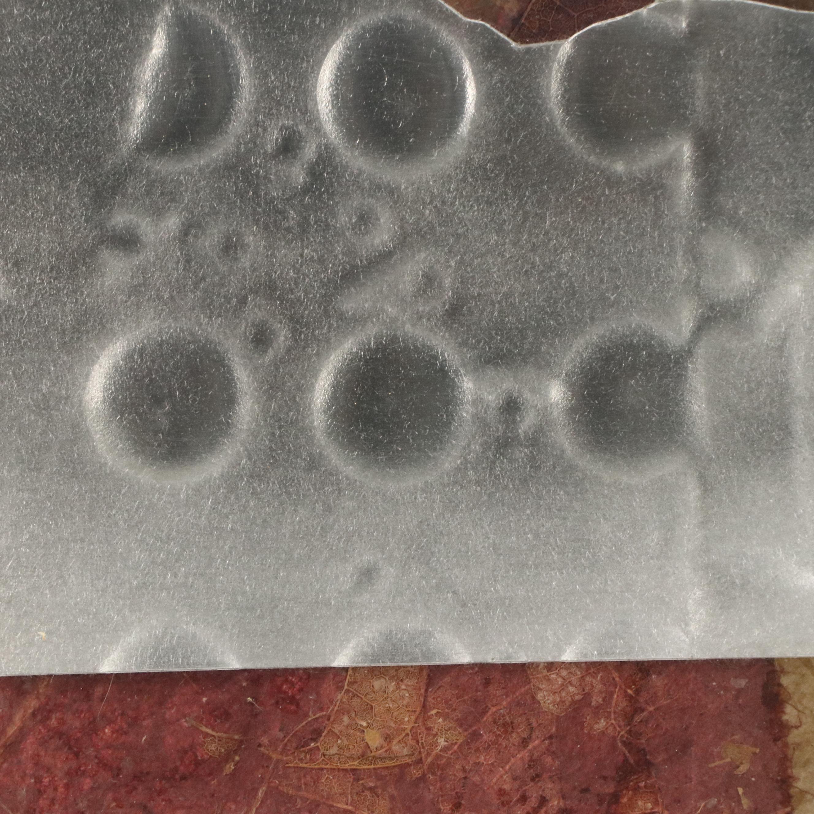 Bruce Bleach Embossed Monoprint "Silver Shard #6"