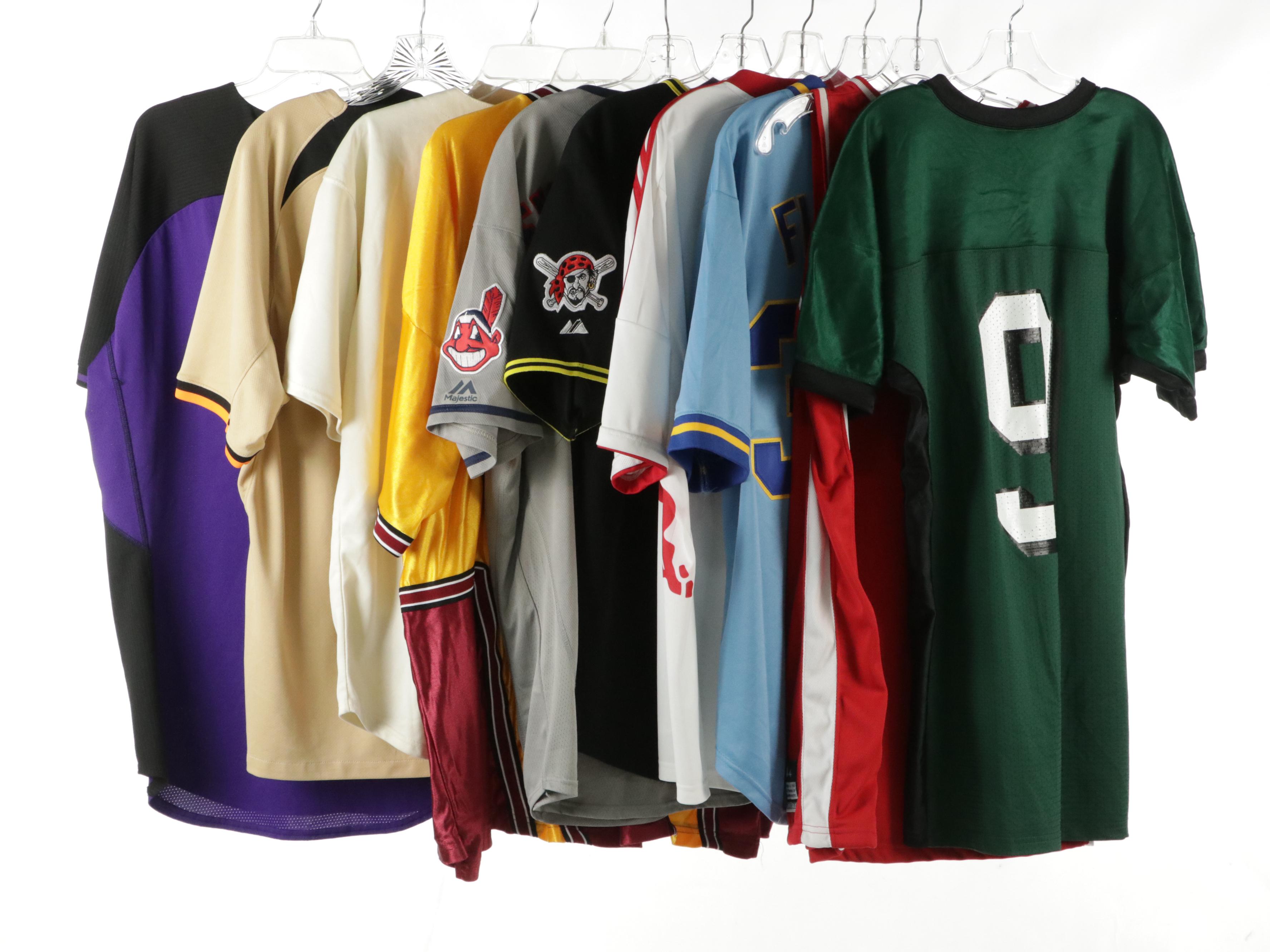 Colorado Rockies, Baltimore Orioles, Pittsburgh Pirates, and More Sports Jerseys