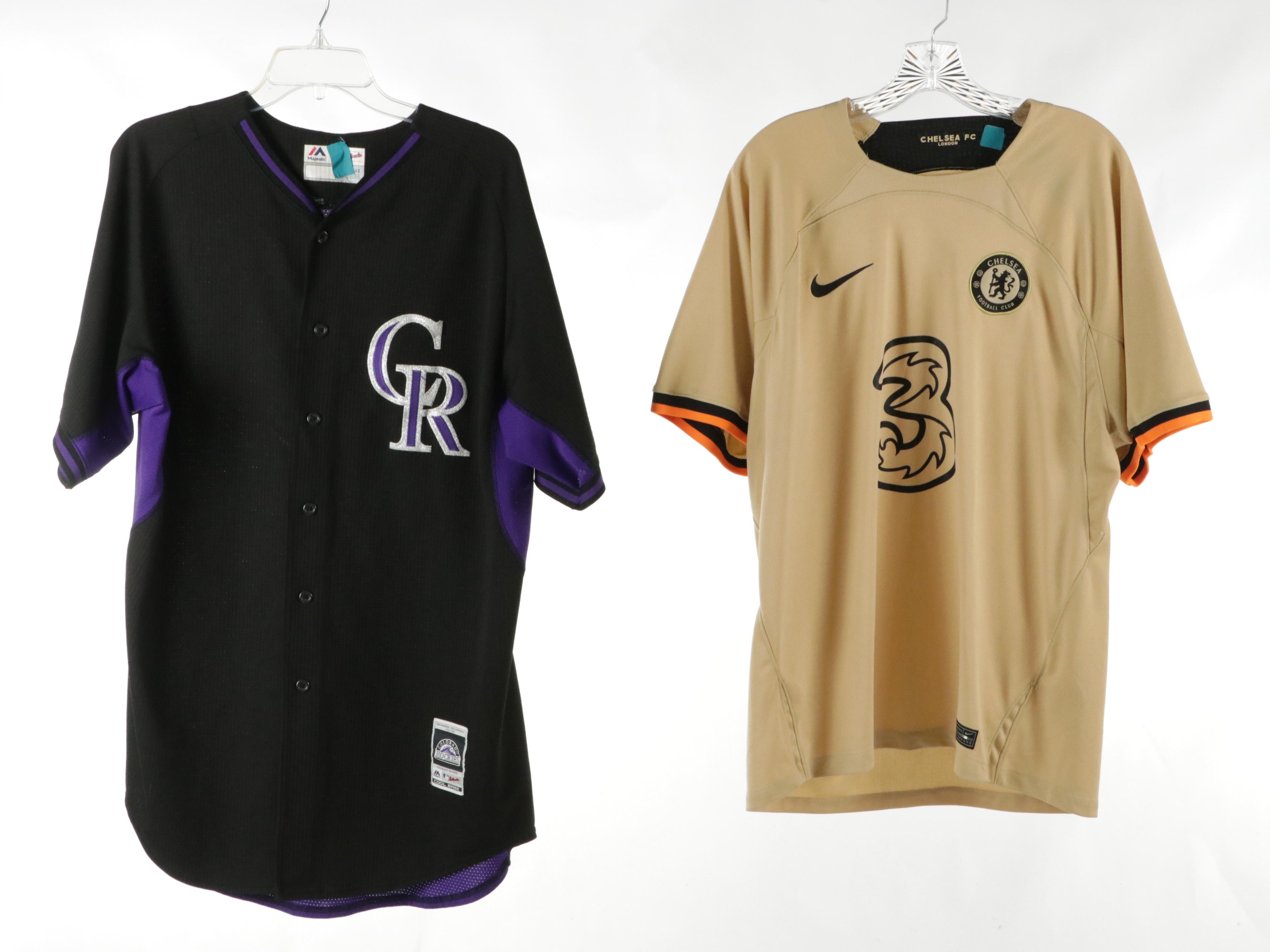 Colorado Rockies, Baltimore Orioles, Pittsburgh Pirates, and More Sports Jerseys