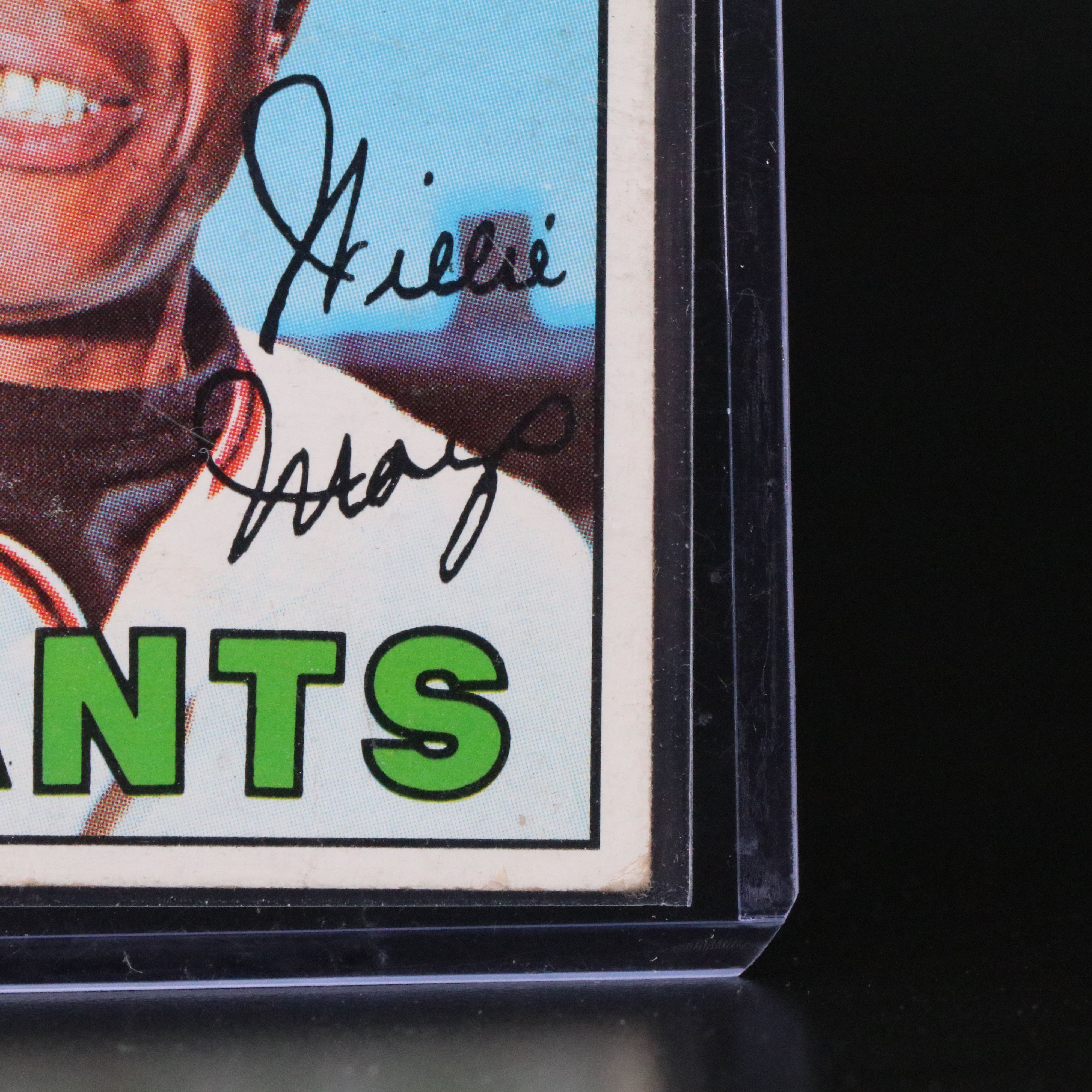 1967 Topps Willie Mays San Francisco Giants Baseball Card
