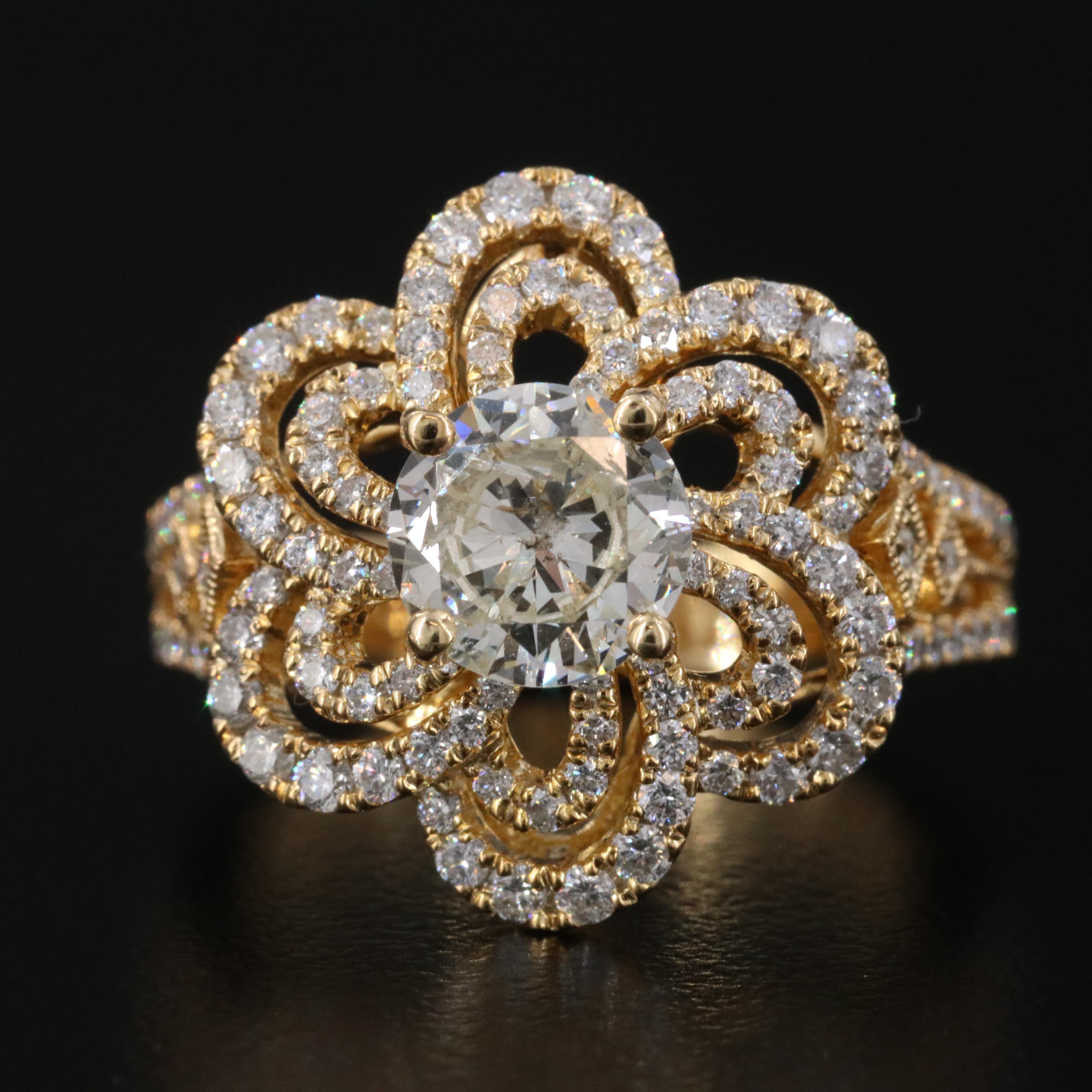 18K 2.14 CTW Diamond Ring