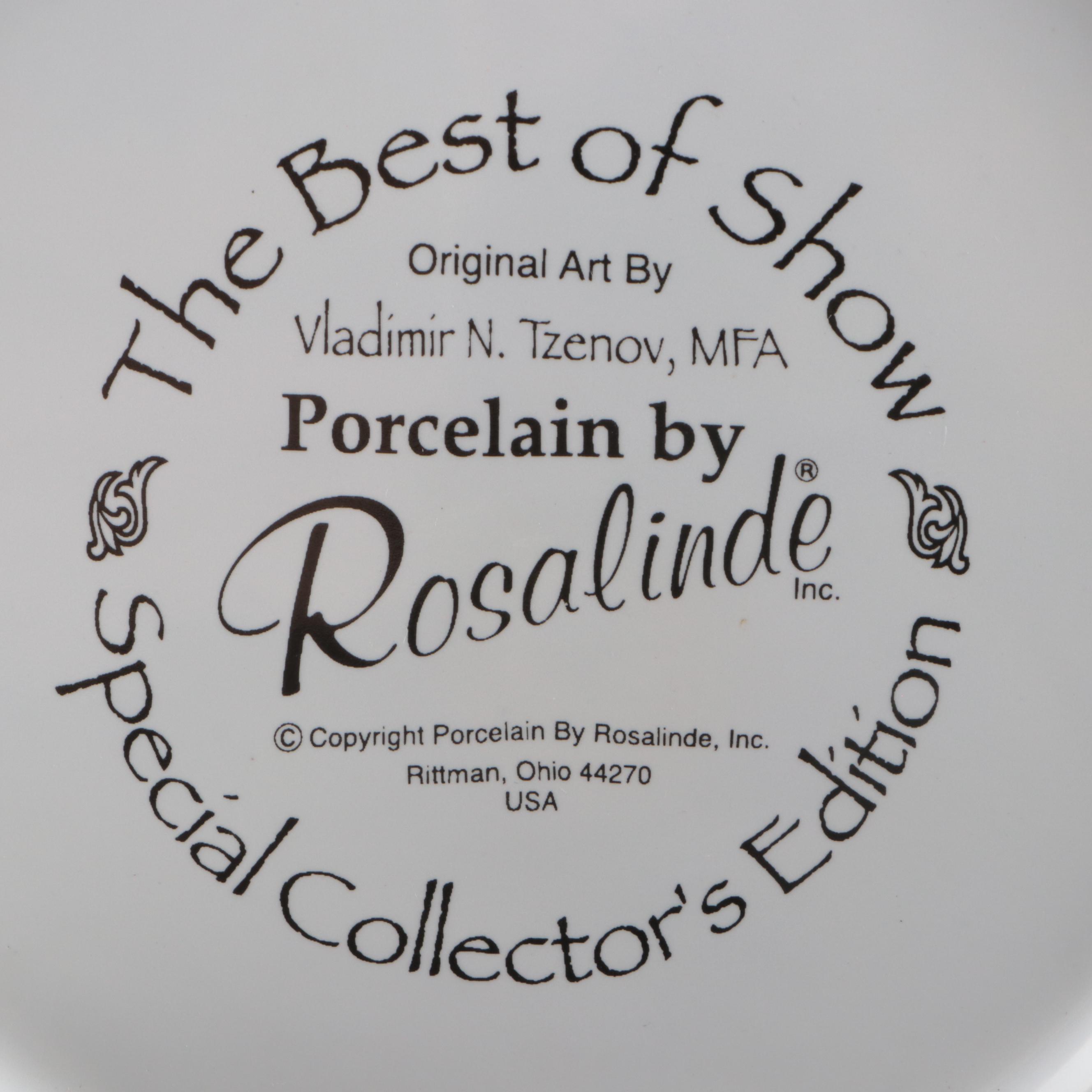 Vladimir N. Tzenov for Porcelain by Rosalinde Cookie Jar