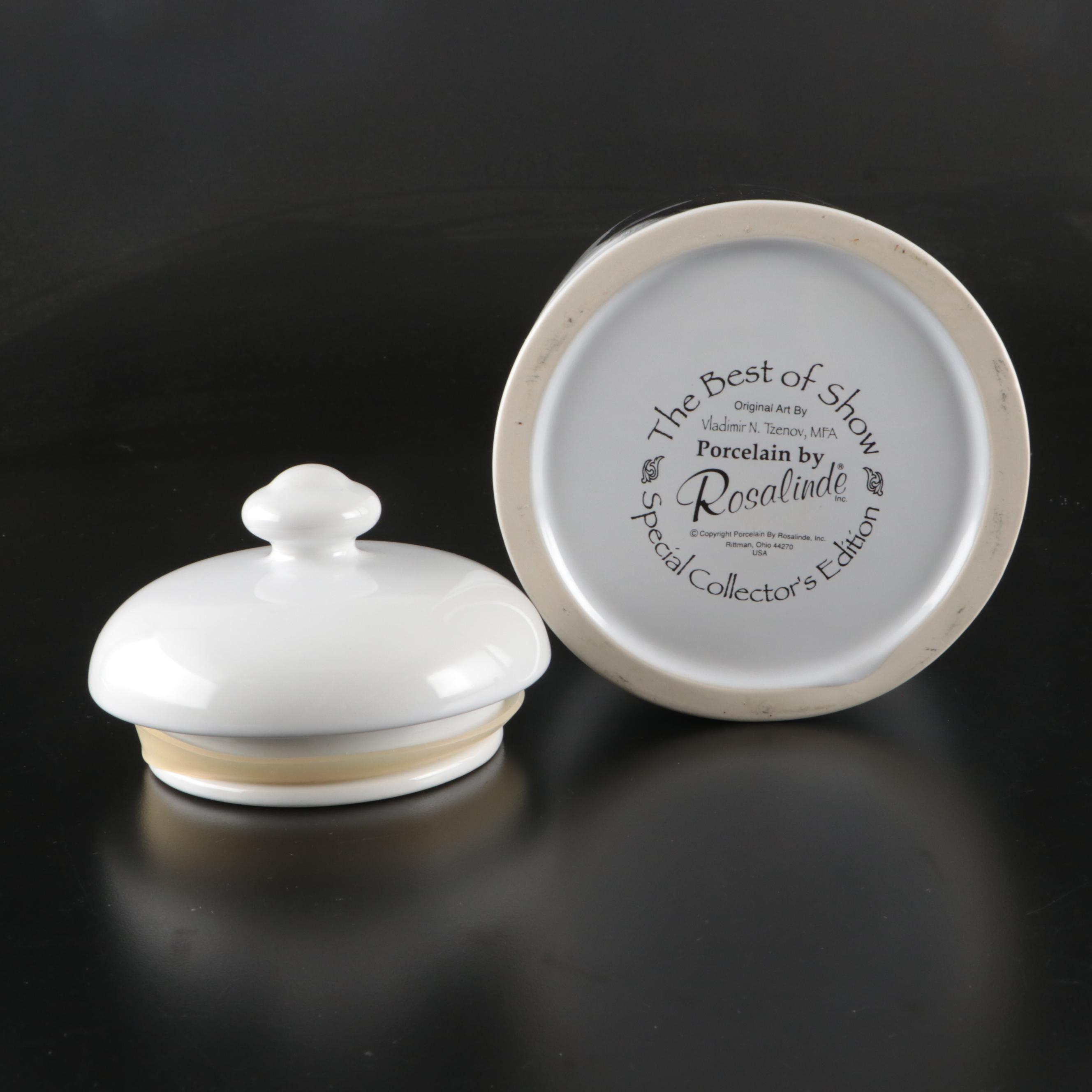 Vladimir N. Tzenov for Porcelain by Rosalinde Cookie Jar