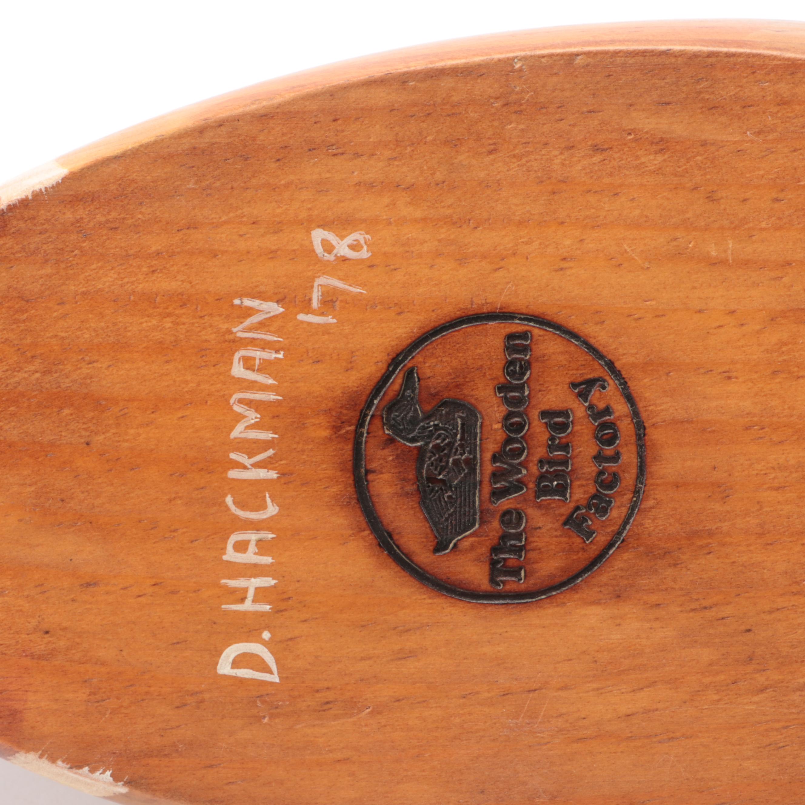 The Wooden Bird Factory Hand-Painted Northern Pintail and Other Duck Decoys