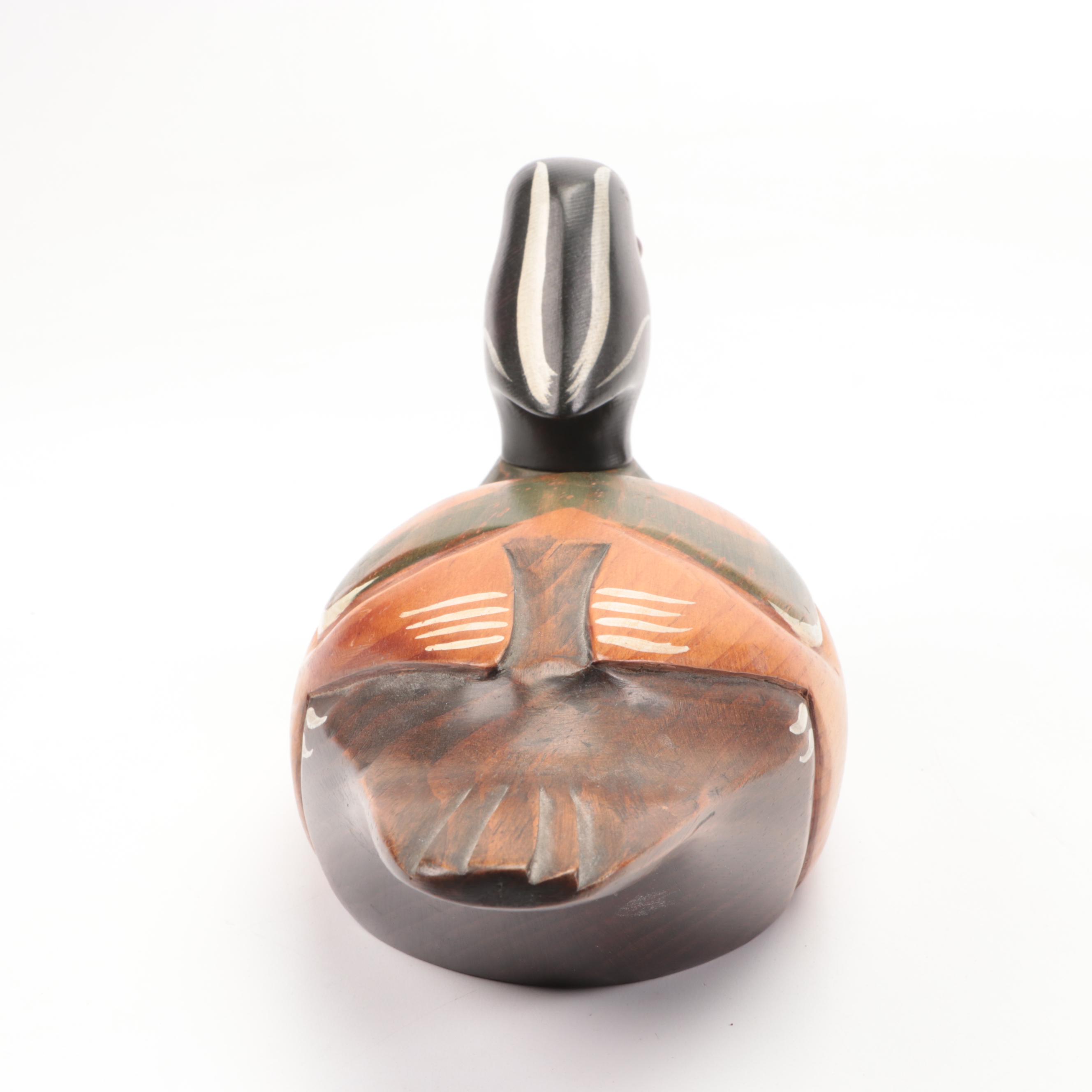 The Wooden Bird Factory Hand-Painted Northern Pintail and Other Duck Decoys