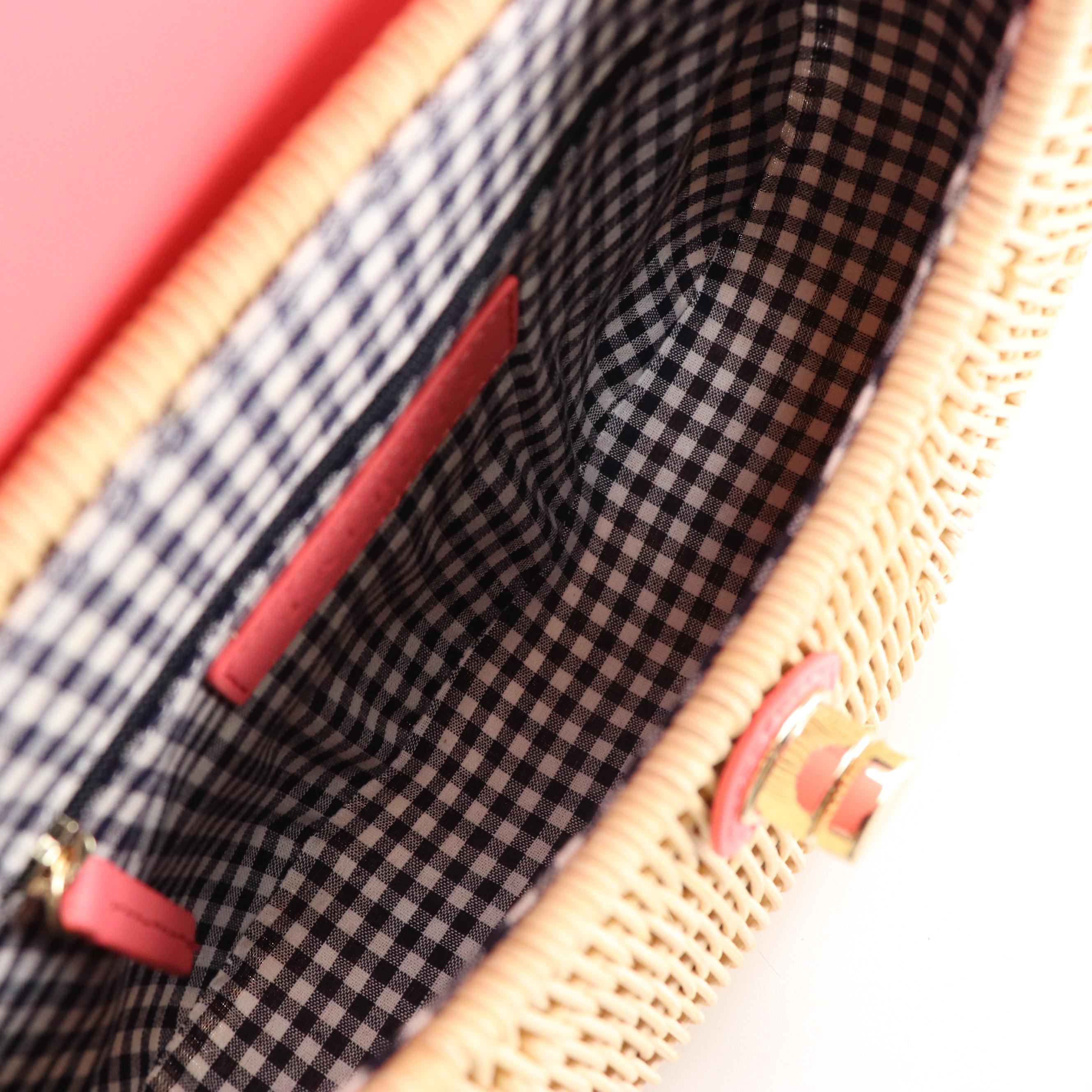 Talbots Foldover Crossbody, Floral Foldover Clutch and Widker Shoulder Bag