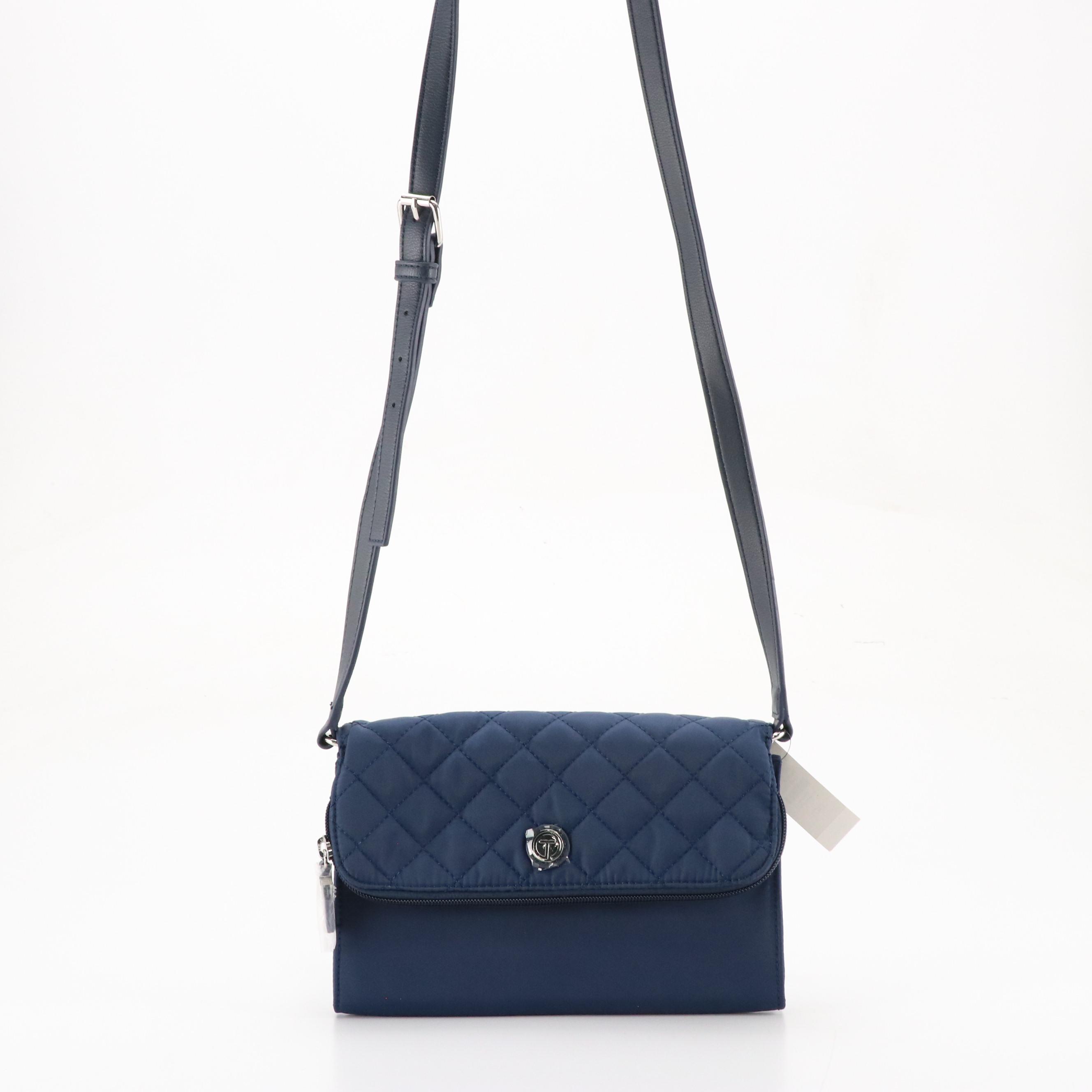 Talbots Foldover Crossbody, Floral Foldover Clutch and Widker Shoulder Bag