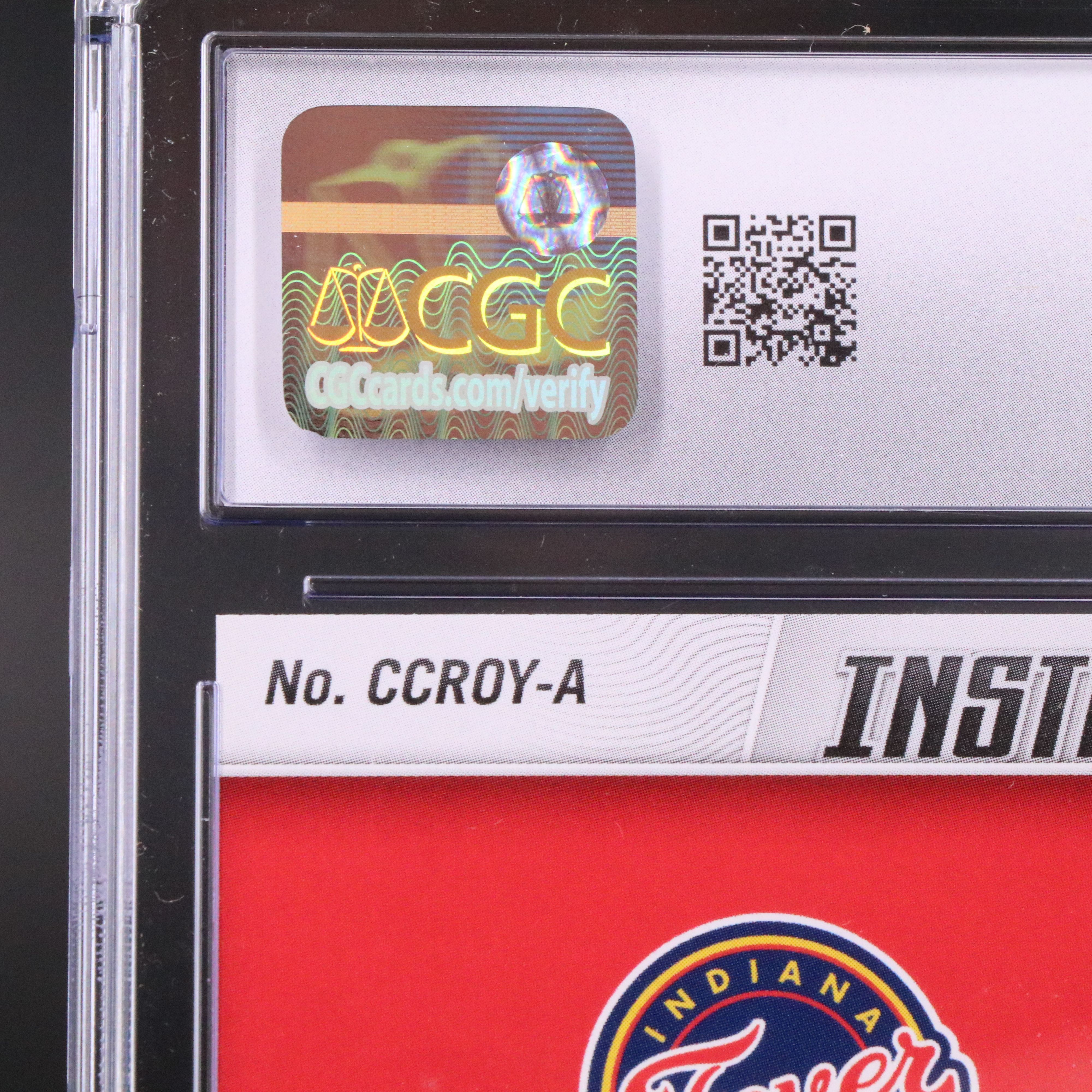 2024-25 Panini Instant Caitlin Clark Rookie of the Year Card Graded CGC 10