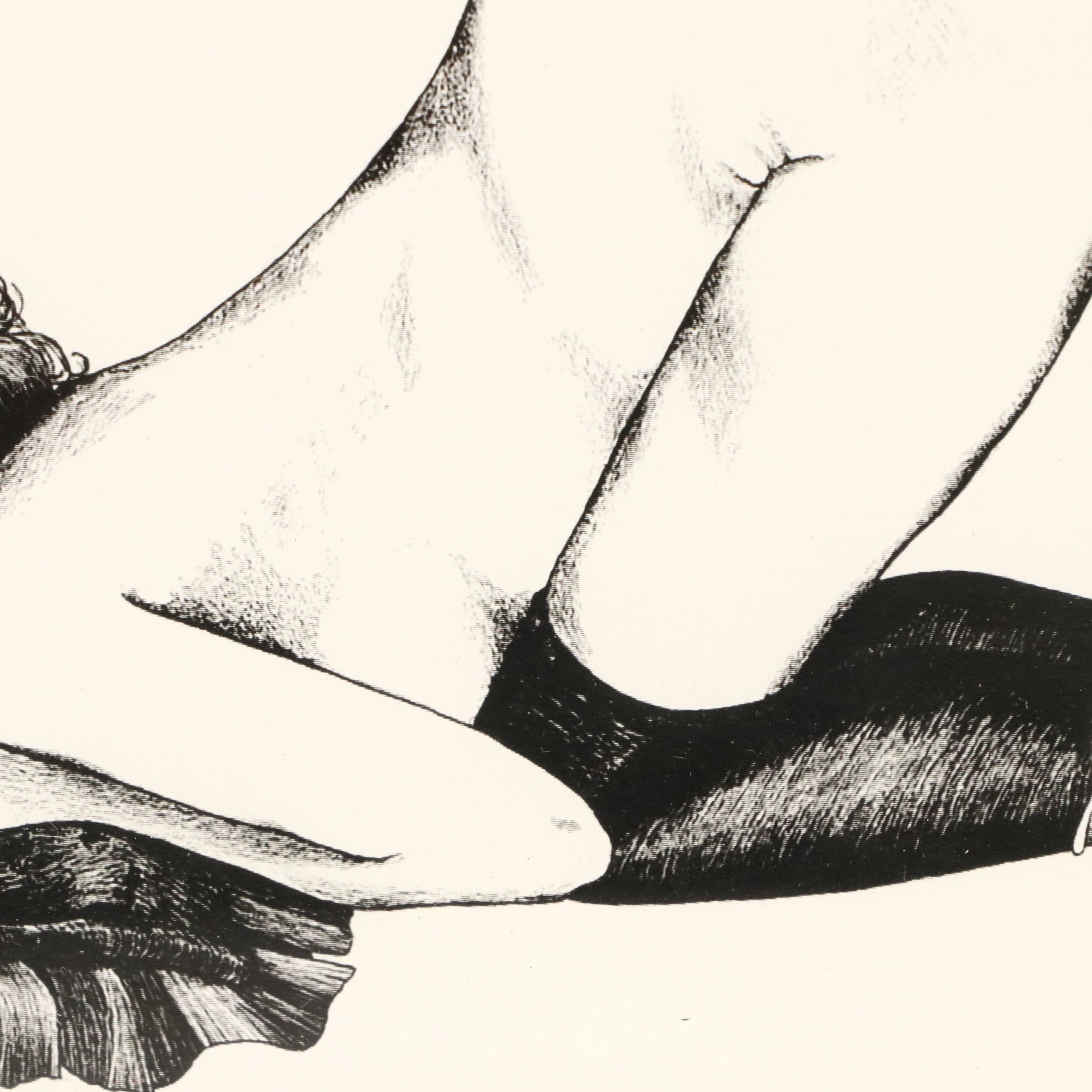 Digital Prints of Women with Cats, 2000