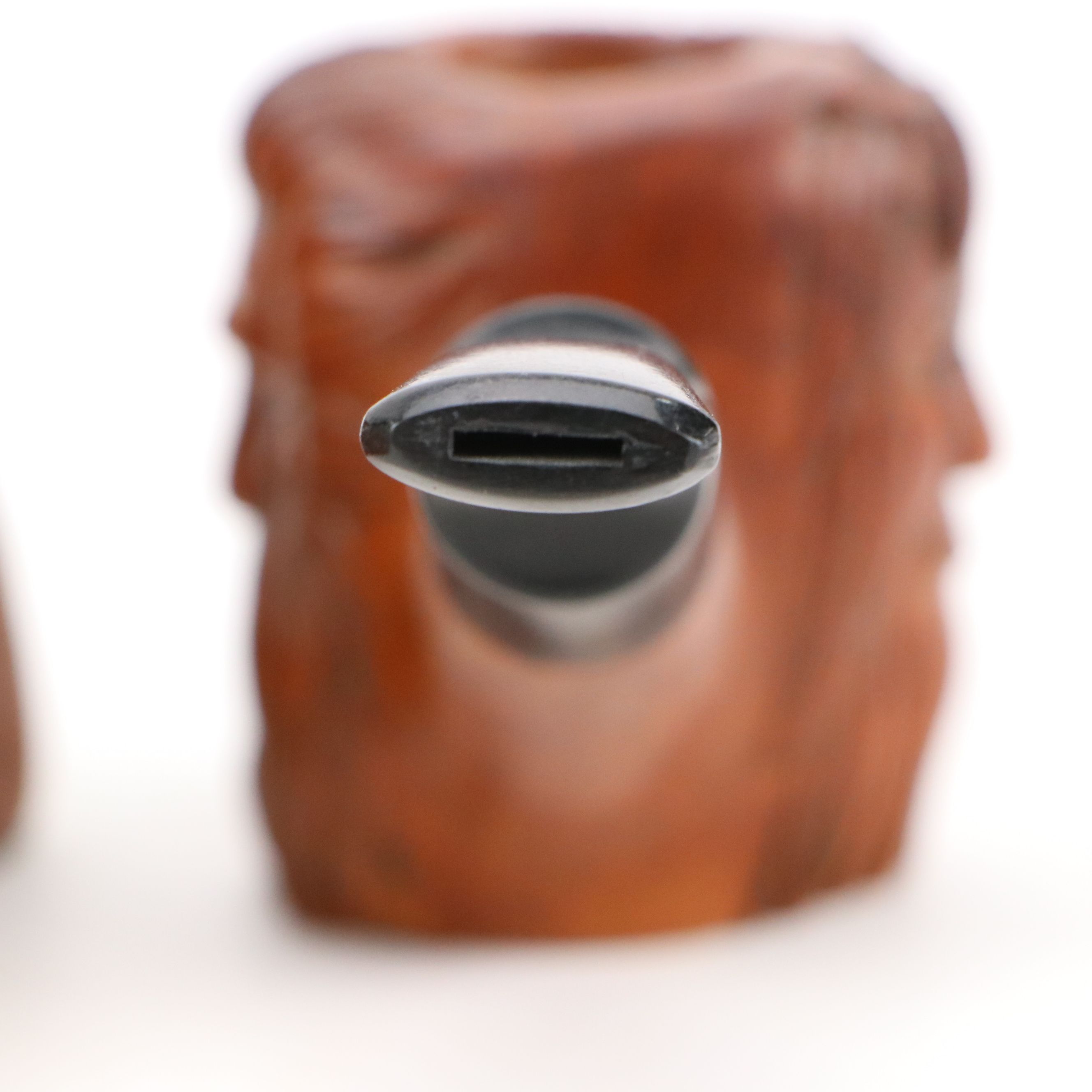 Burl and Briar Wood Tobacco Pipes with Pipe Rest