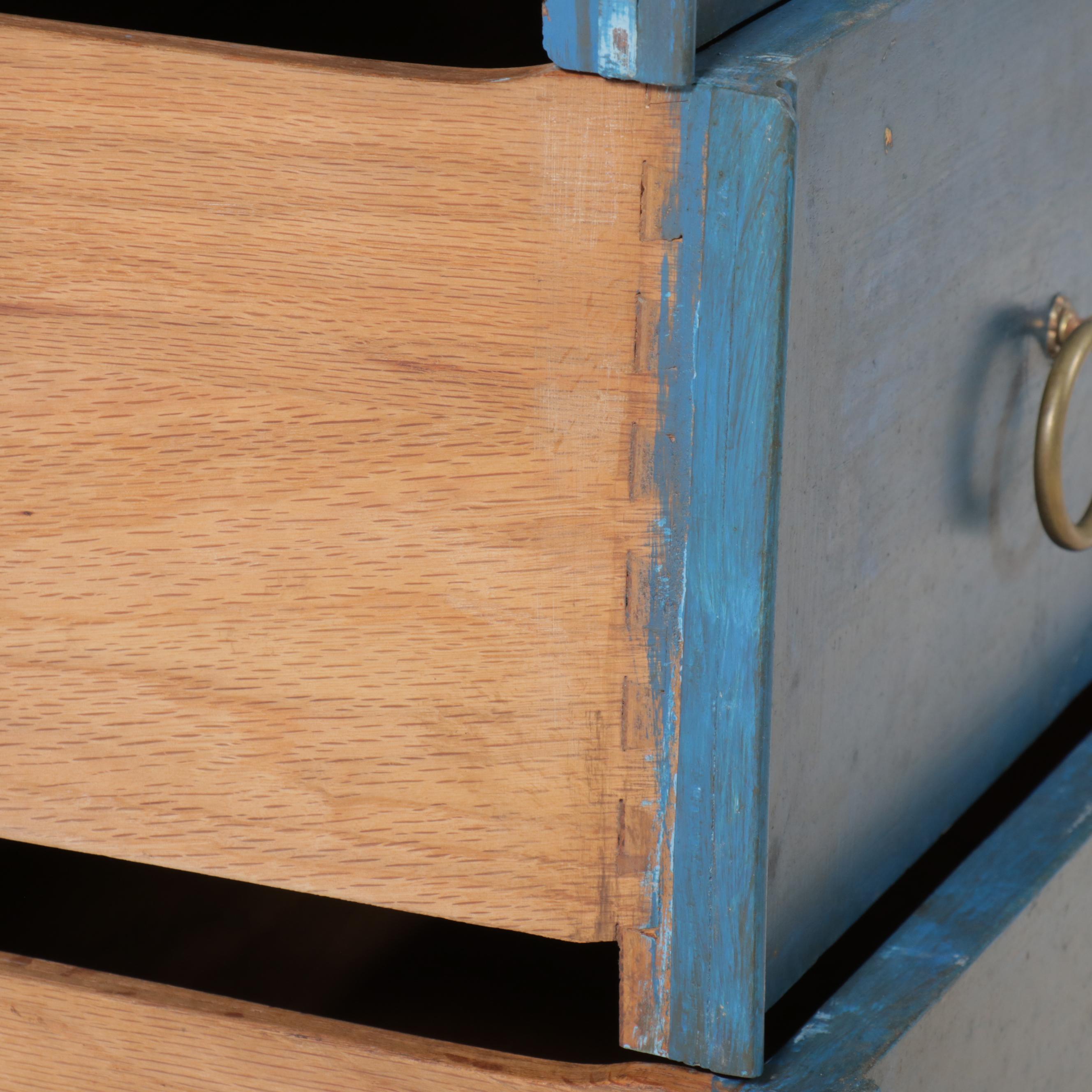 Art Deco Style Painted Chest of Drawers, Early to Mid-20th Century