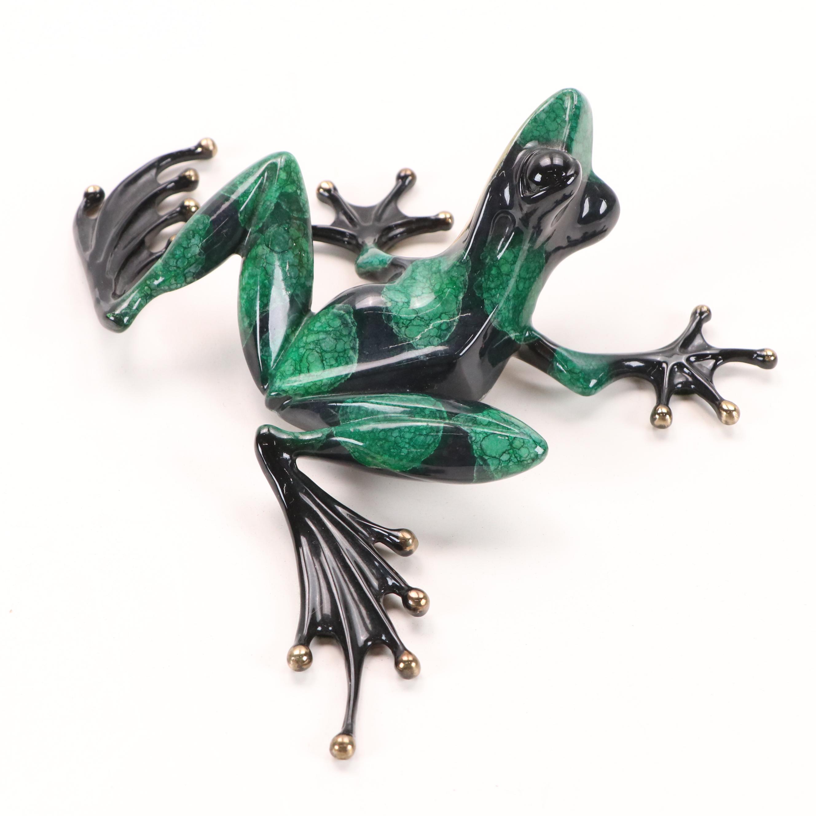 Tim "Frogman" Cotteril Bronze Sculpture "Surf," 1997