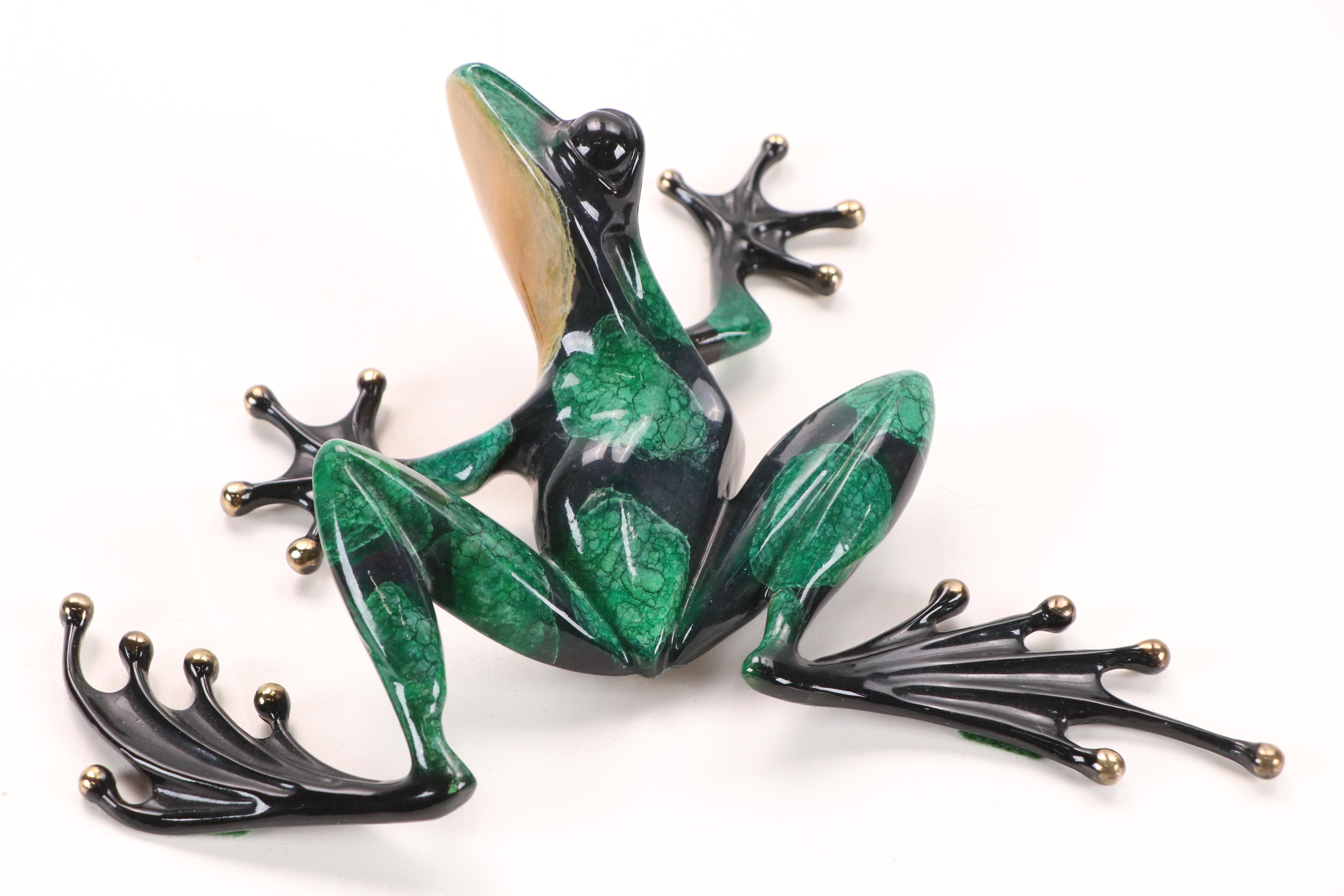 Tim "Frogman" Cotteril Bronze Sculpture "Surf," 1997