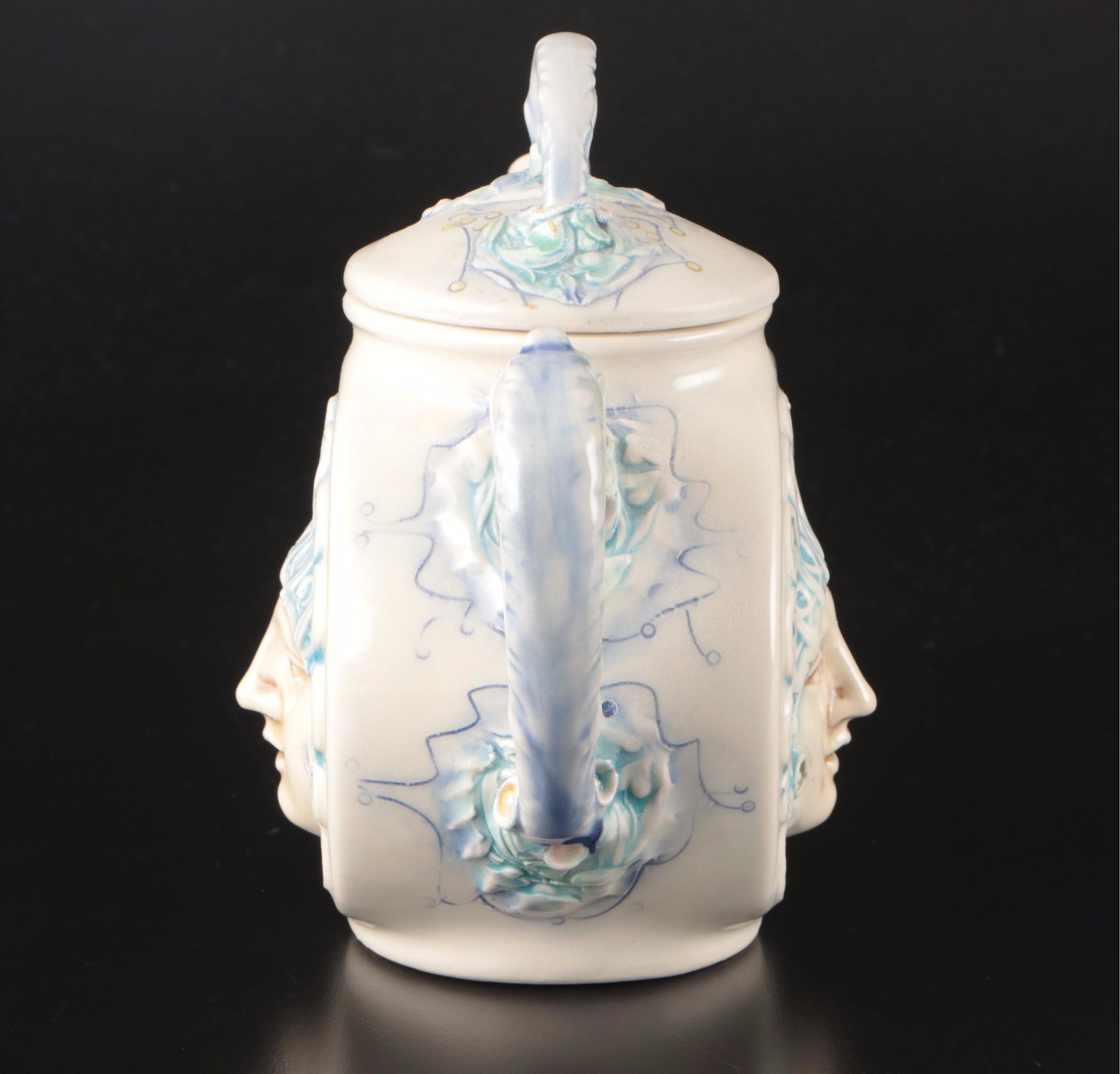 David Keyes for Tacoma Art Pottery Ceramic Teapot, Late 20th Century