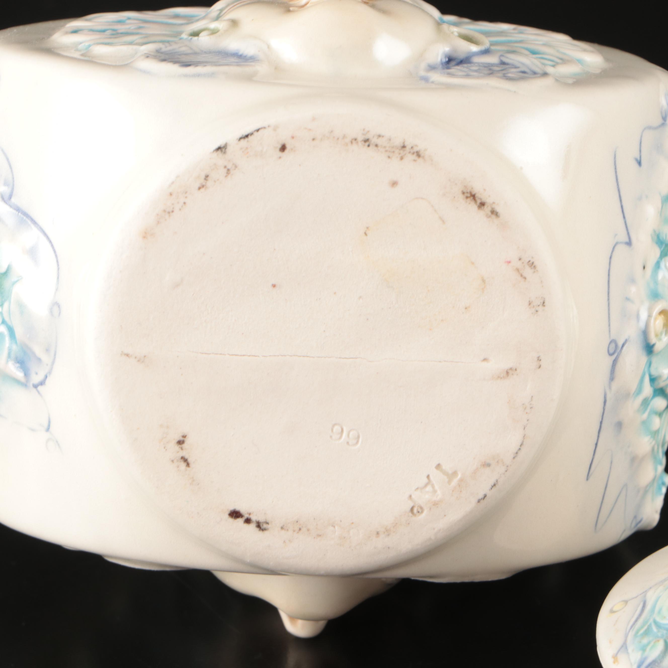 David Keyes for Tacoma Art Pottery Ceramic Teapot, Late 20th Century