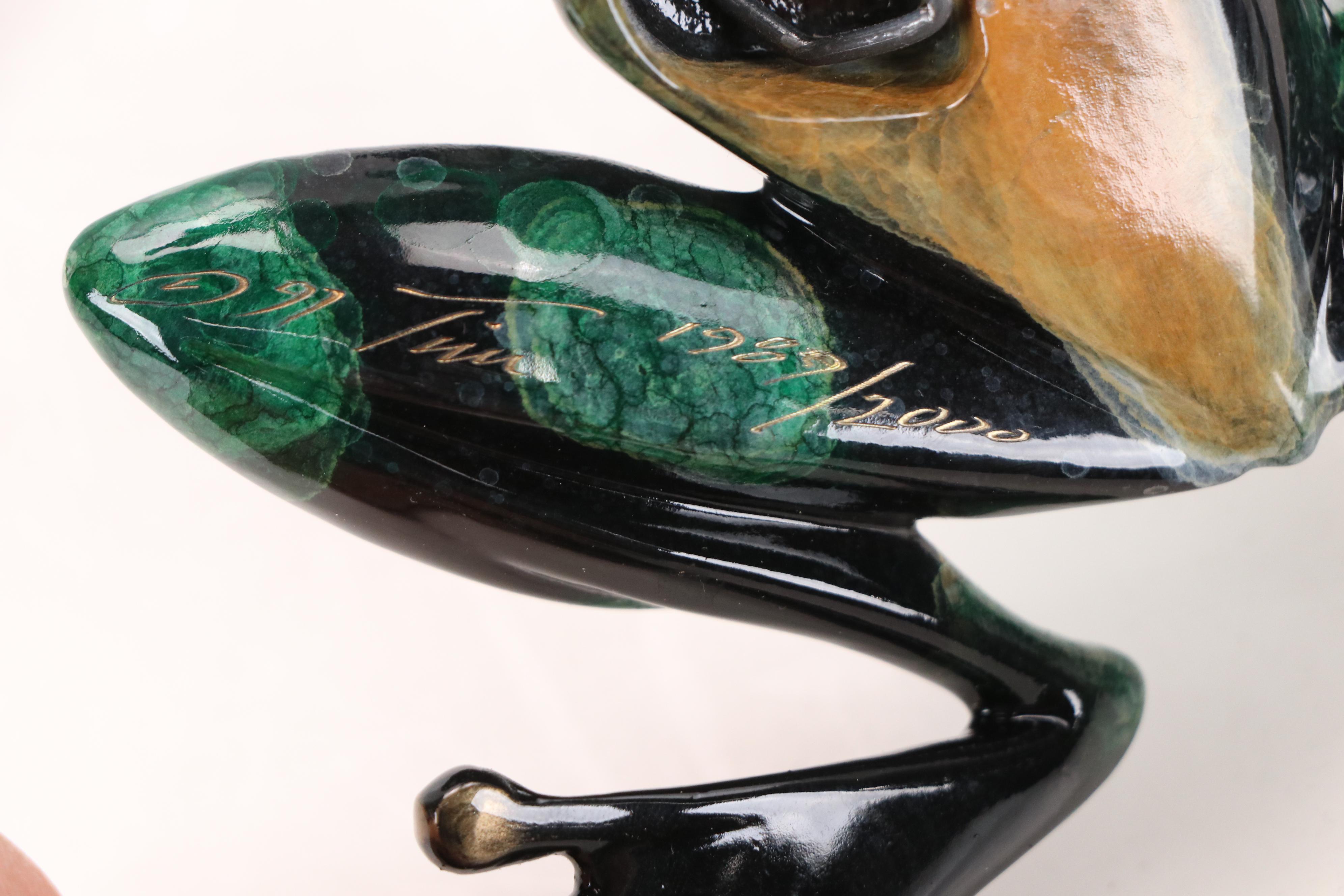 Tim "Frogman" Cotteril Bronze Sculpture "Surf," 1997