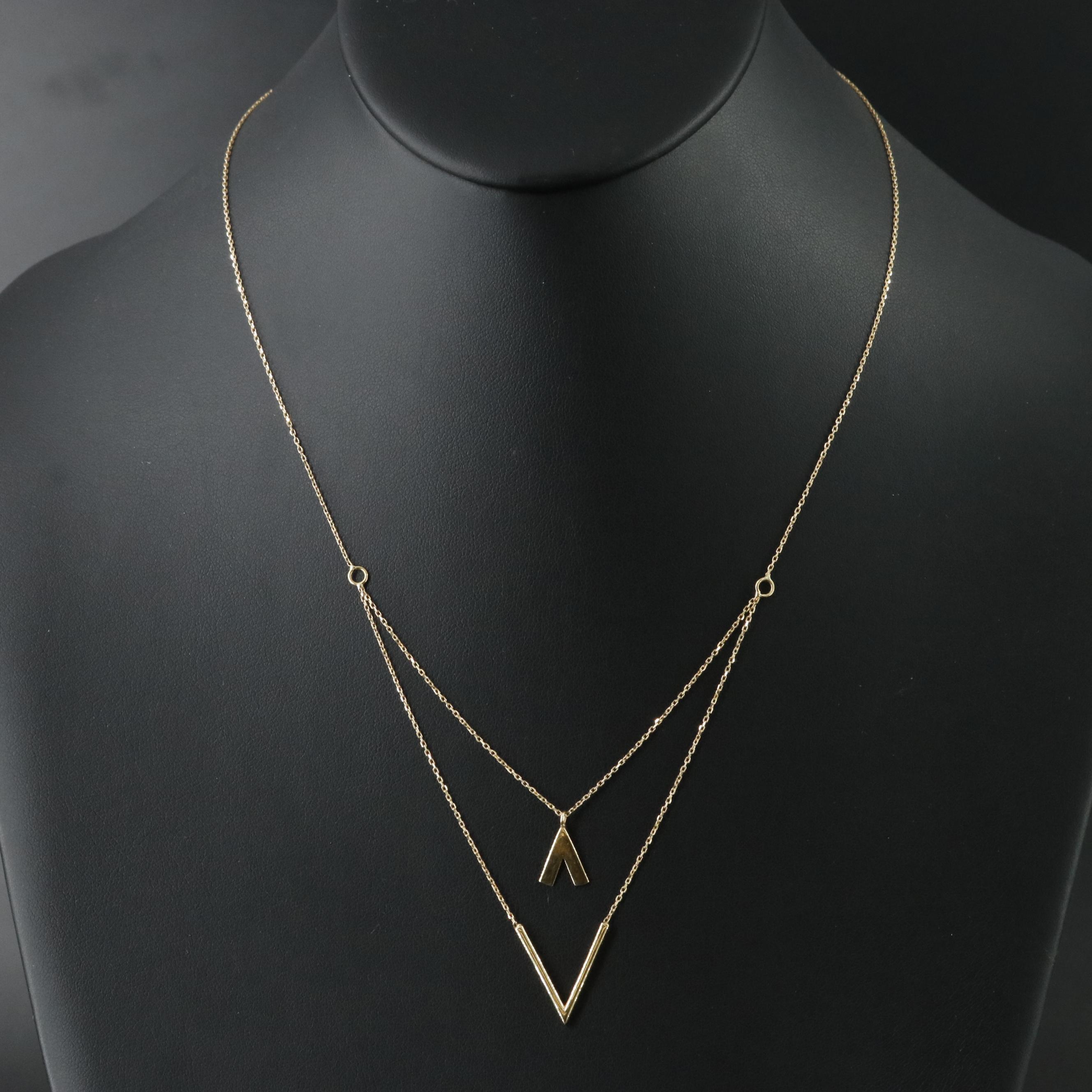 18K Tiered Necklace