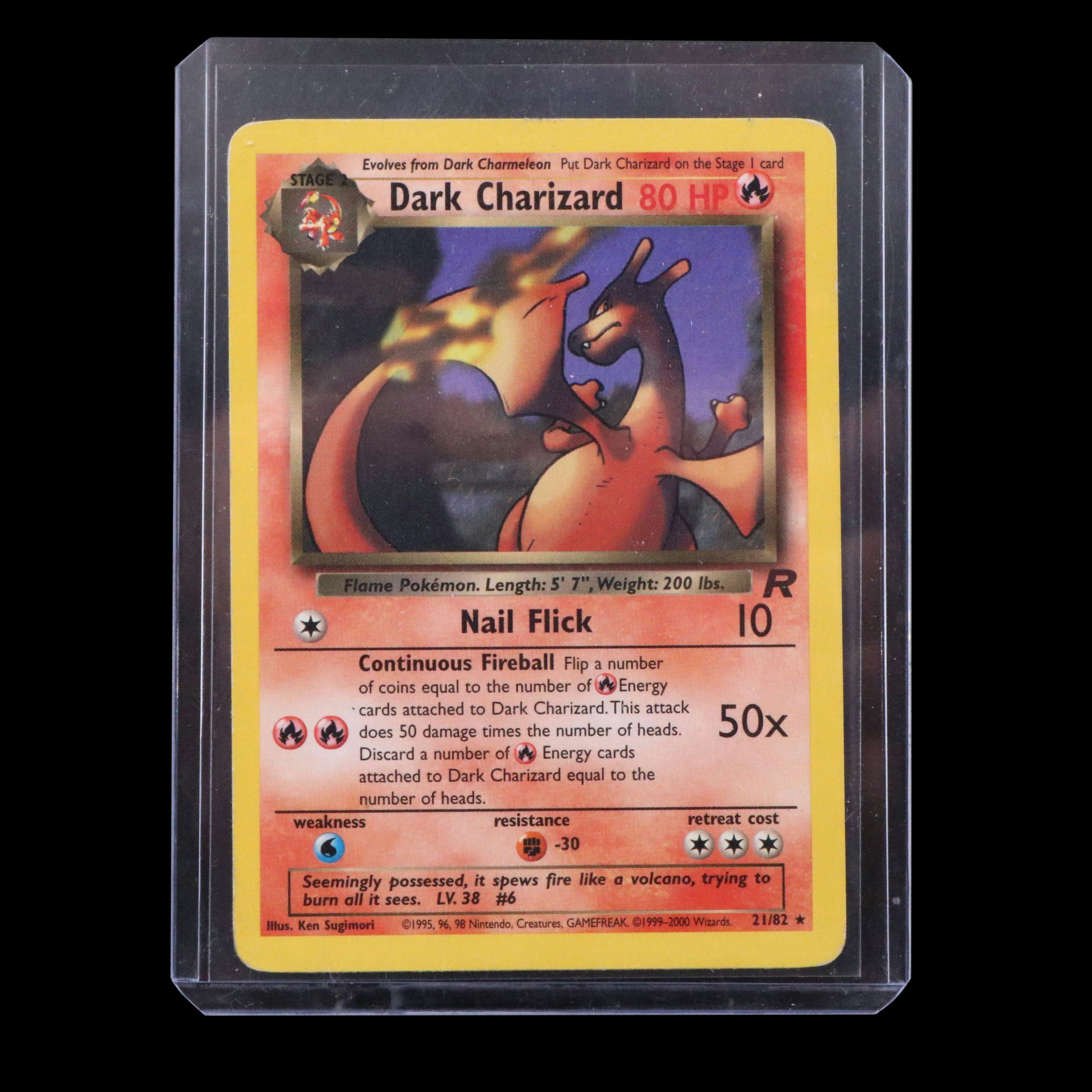 Team Rocket Dark Charizard Pokémon Card