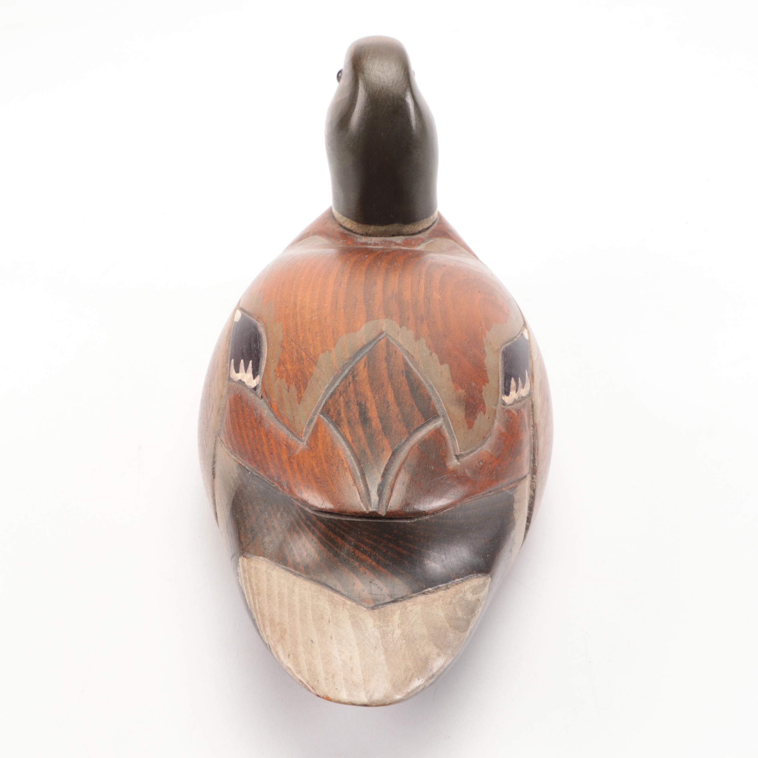 The Wooden Bird Factory Hand-Painted Mallard Duck Decoys, 1978