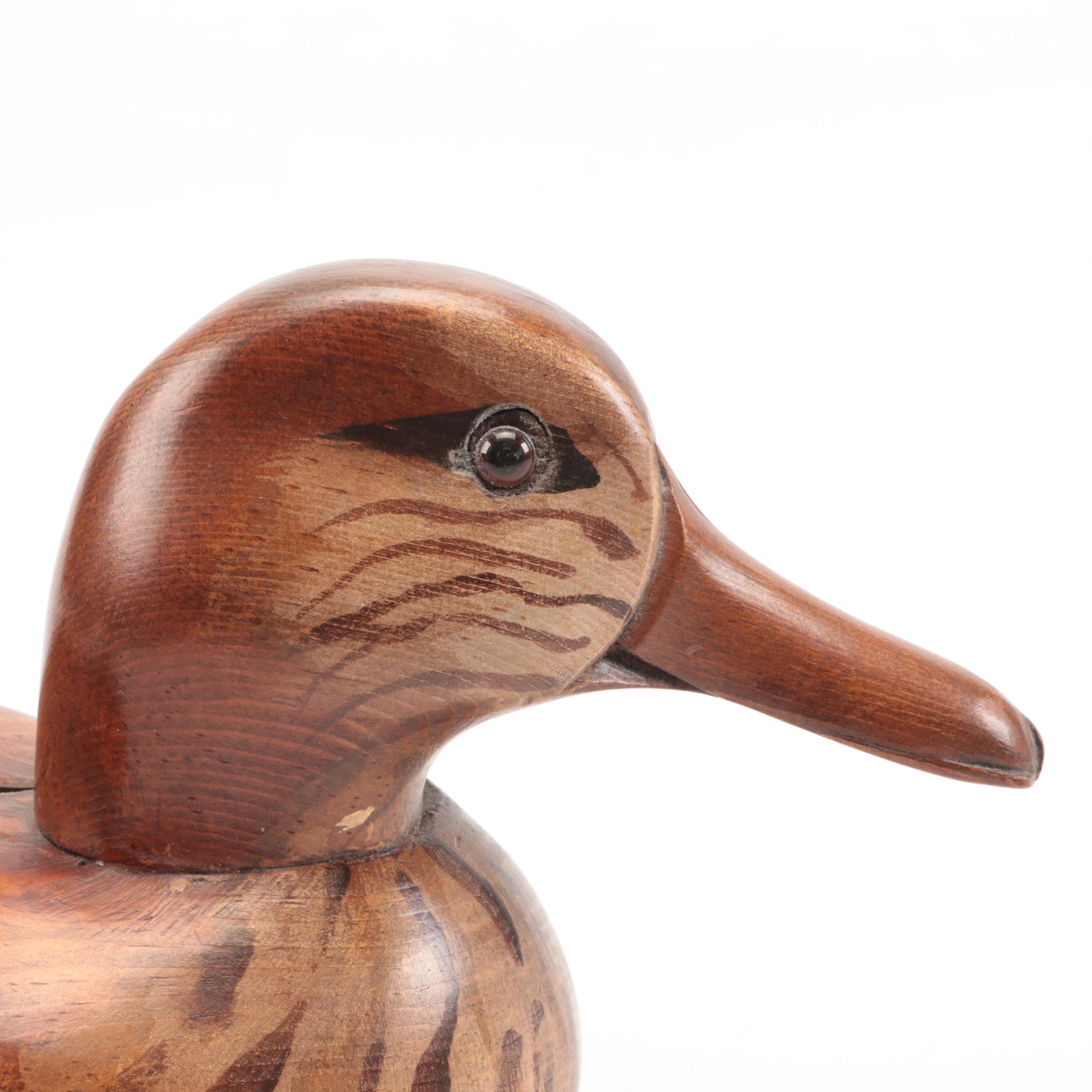 The Wooden Bird Factory Hand-Painted Mallard Duck Decoys, 1978