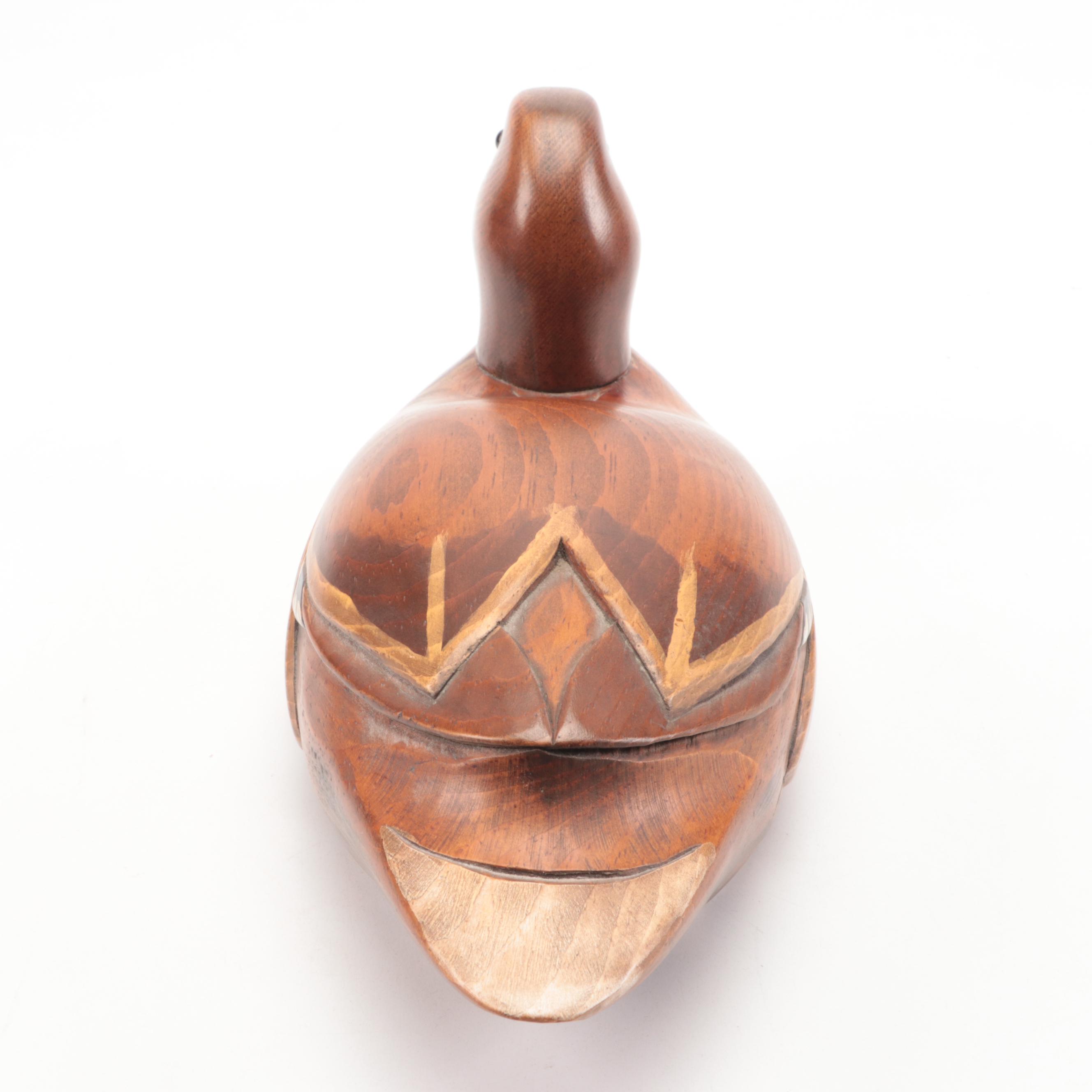 The Wooden Bird Factory Hand-Painted Mallard Duck Decoys, 1978