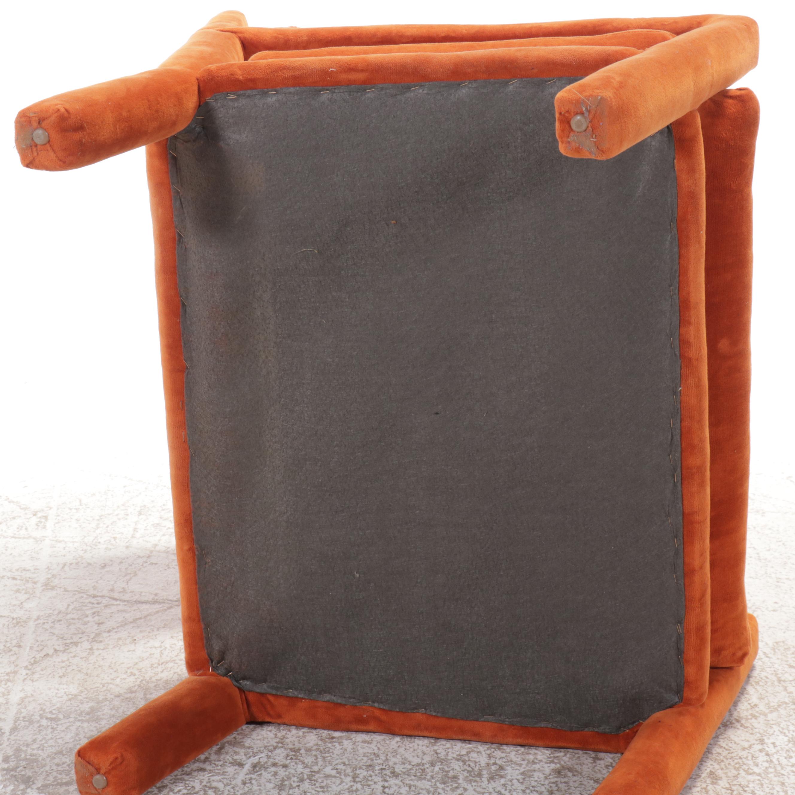 Englander Triangle Mid Century Modern Style Armchair