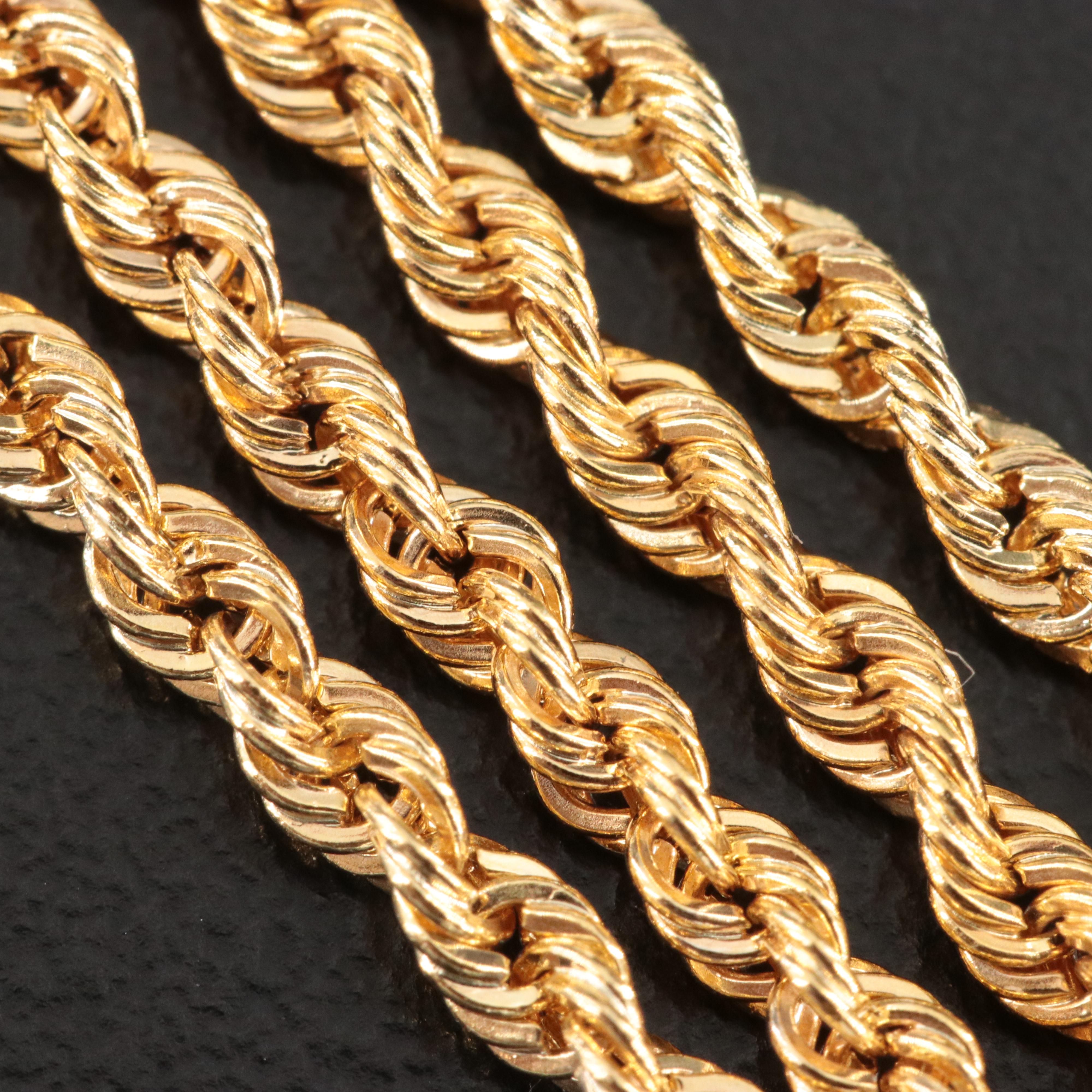 10K Braided Rope Anklet