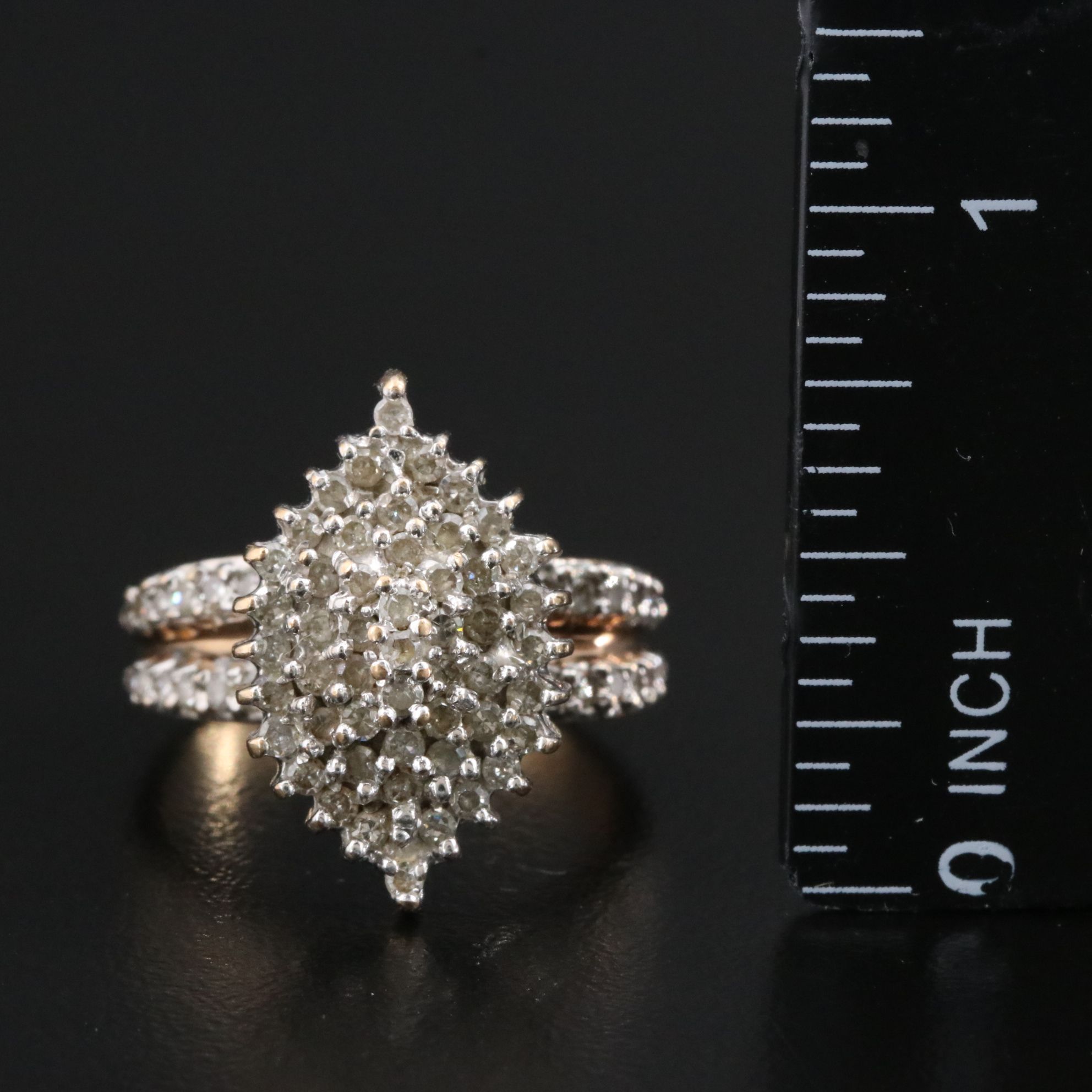 10K 1.00 CTW Diamond Ring