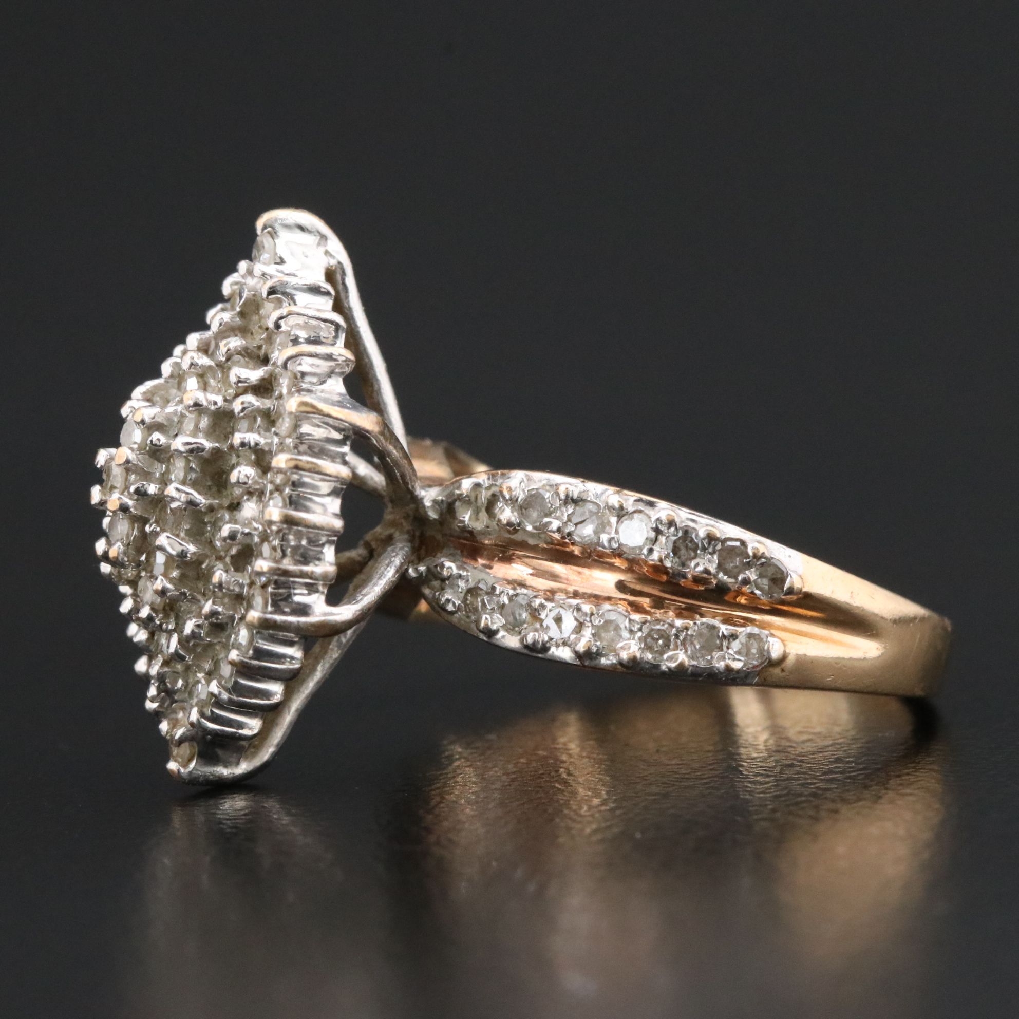 10K 1.00 CTW Diamond Ring