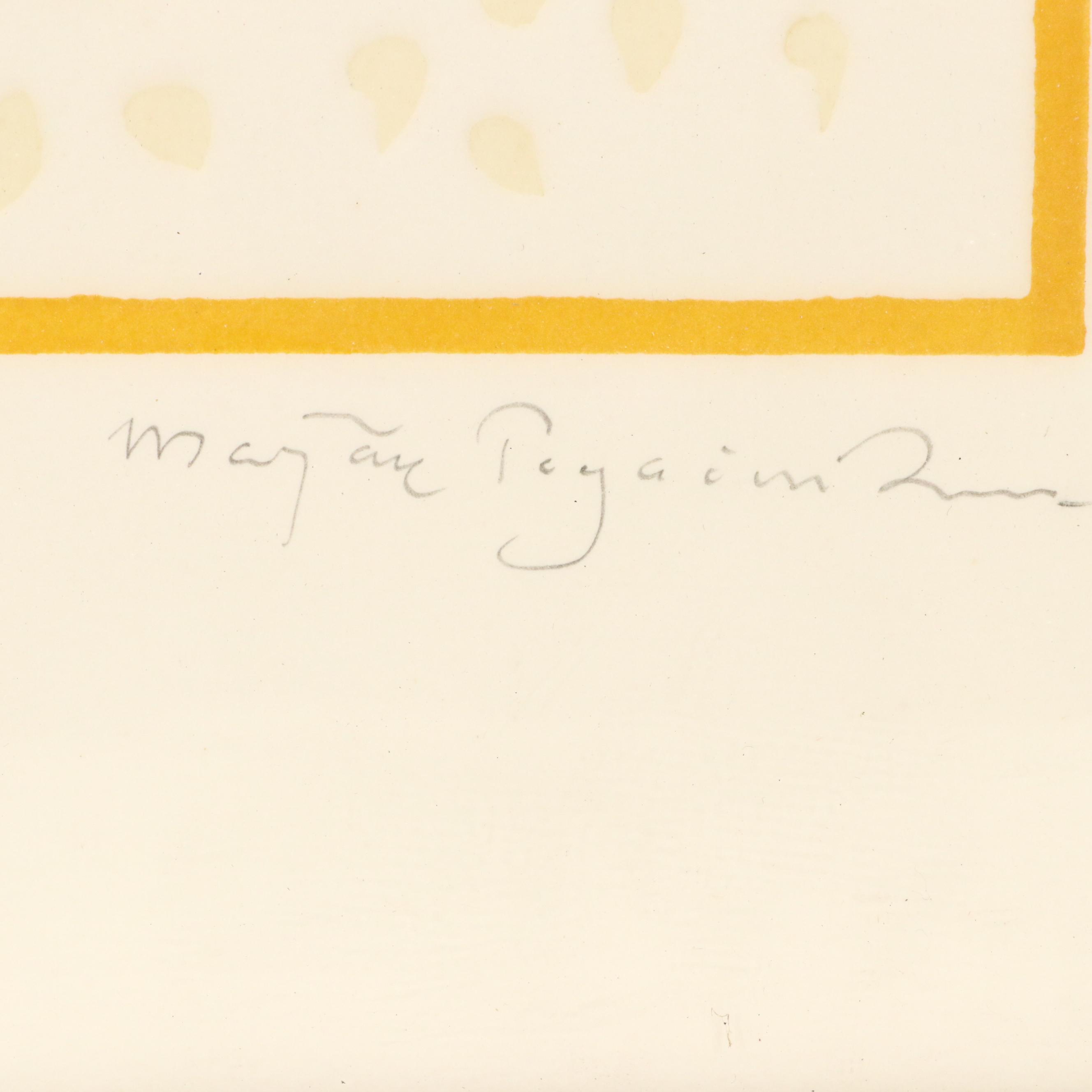 Marjan Pogačnik Relief Etching, 1973