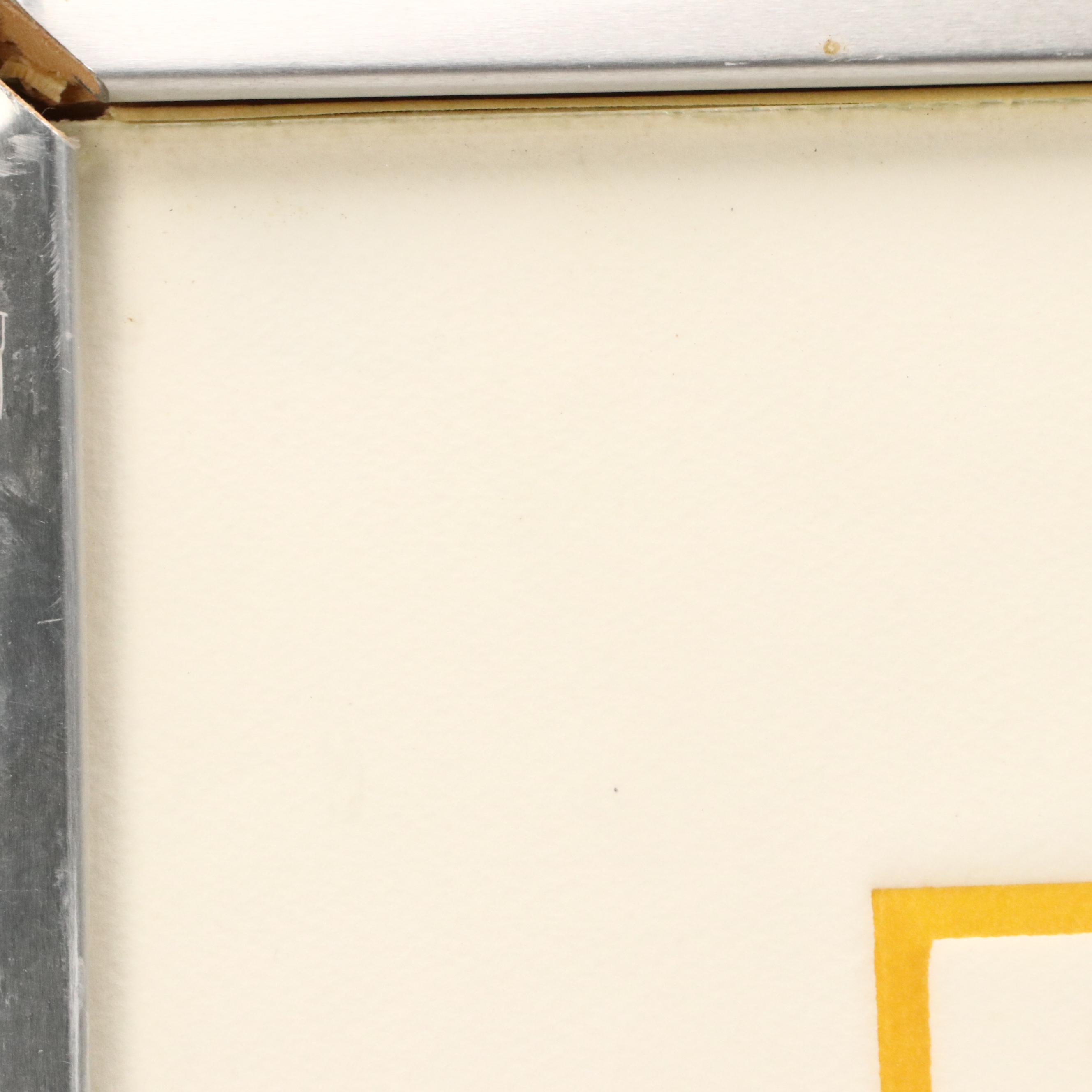 Marjan Pogačnik Relief Etching, 1973