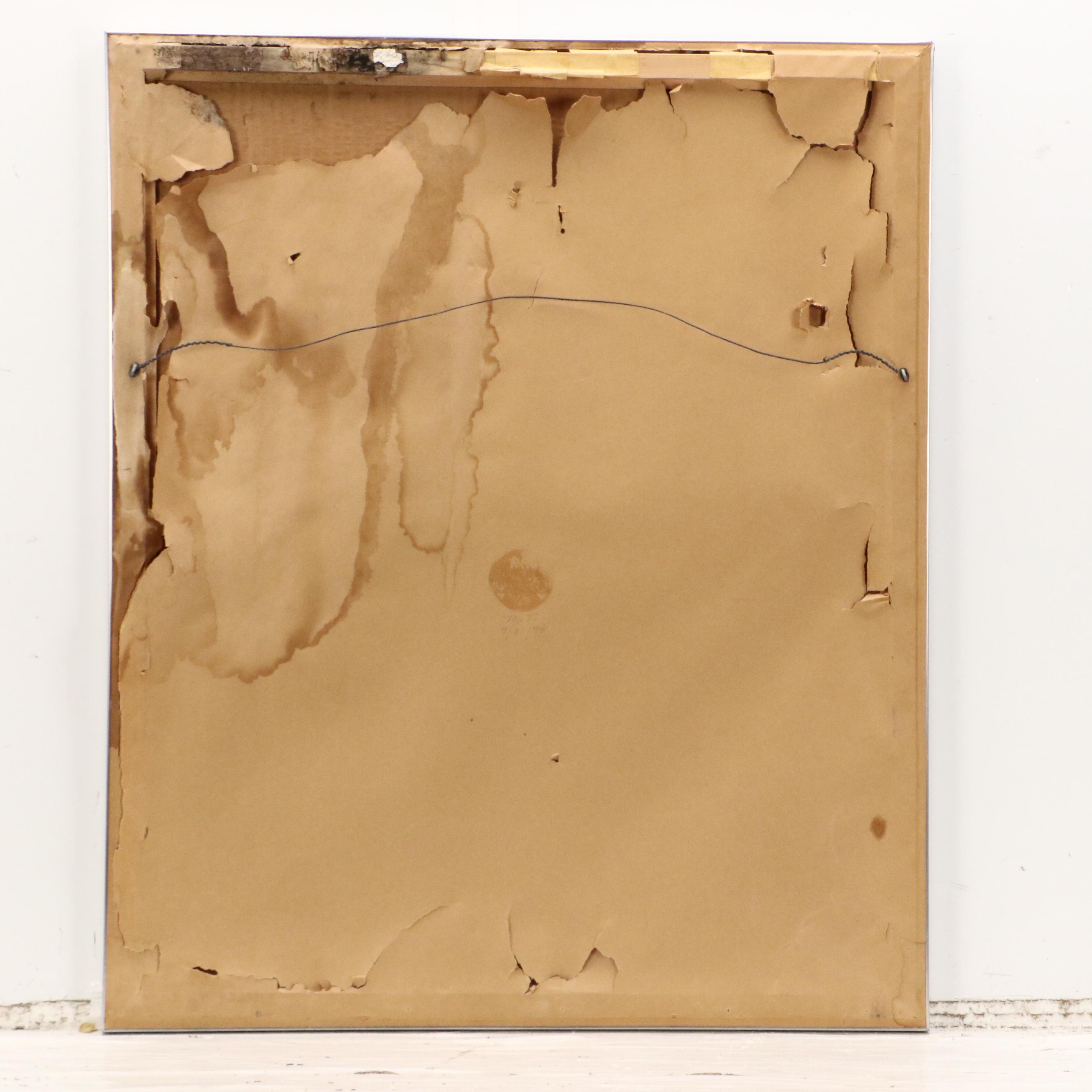 Marjan Pogačnik Relief Etching, 1973