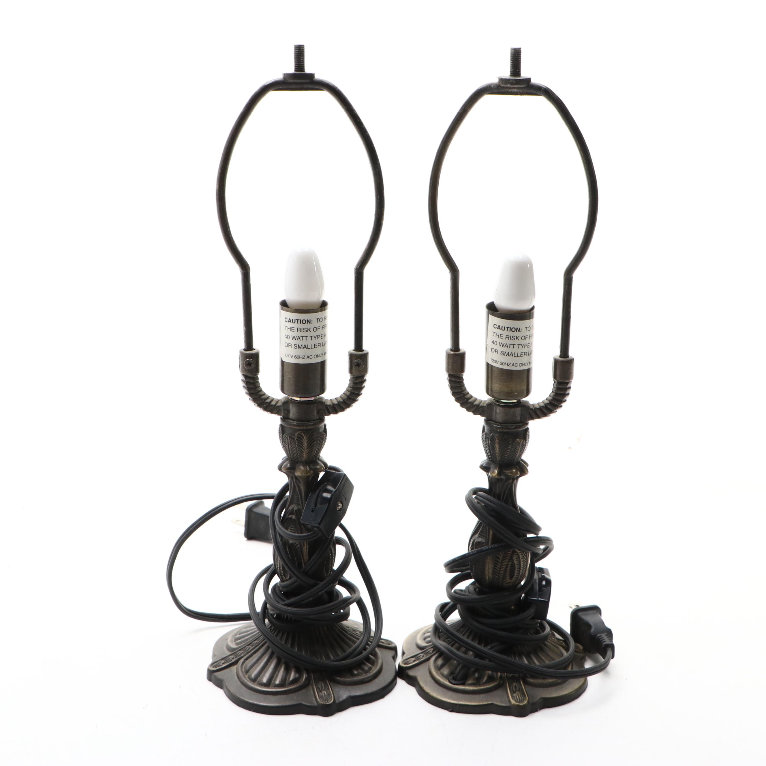 Floral Stained Glass Table Lamps