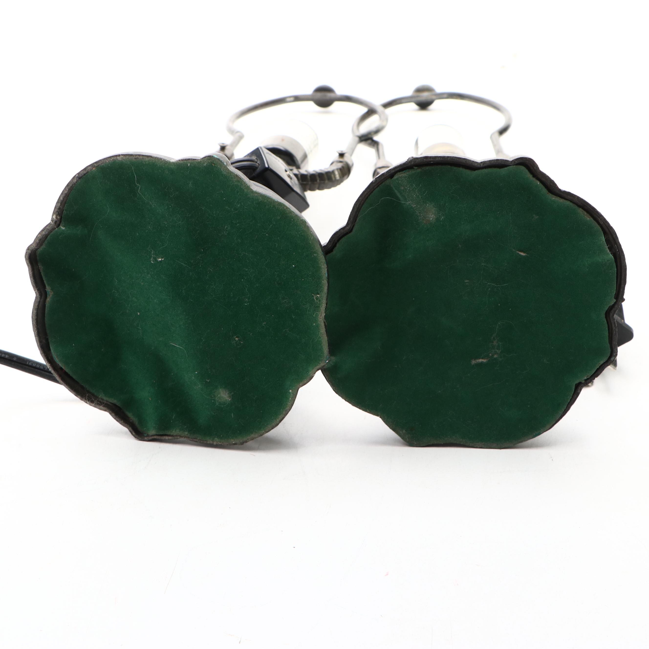 Floral Stained Glass Table Lamps