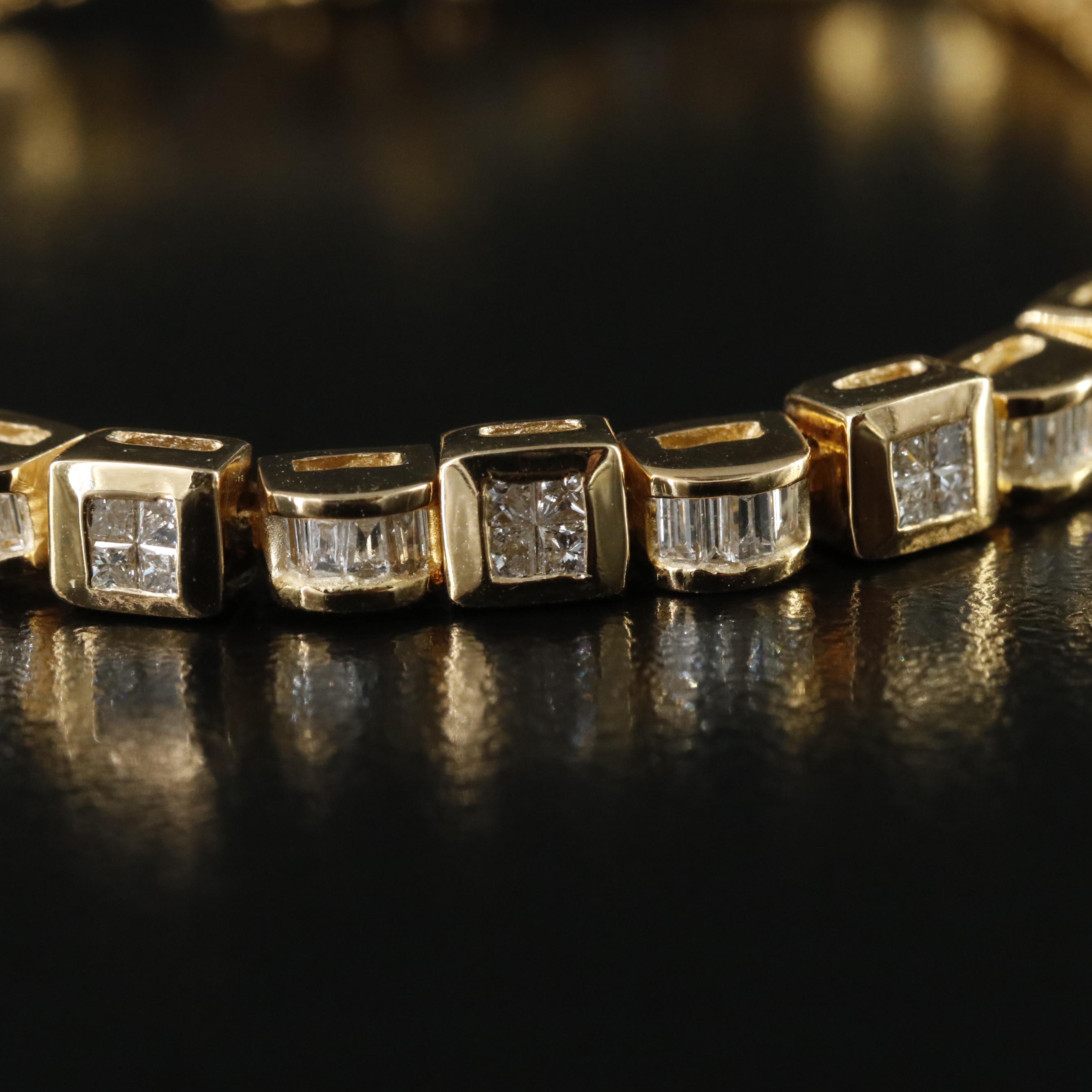 14K 2.50 CTW Diamond Bracelet