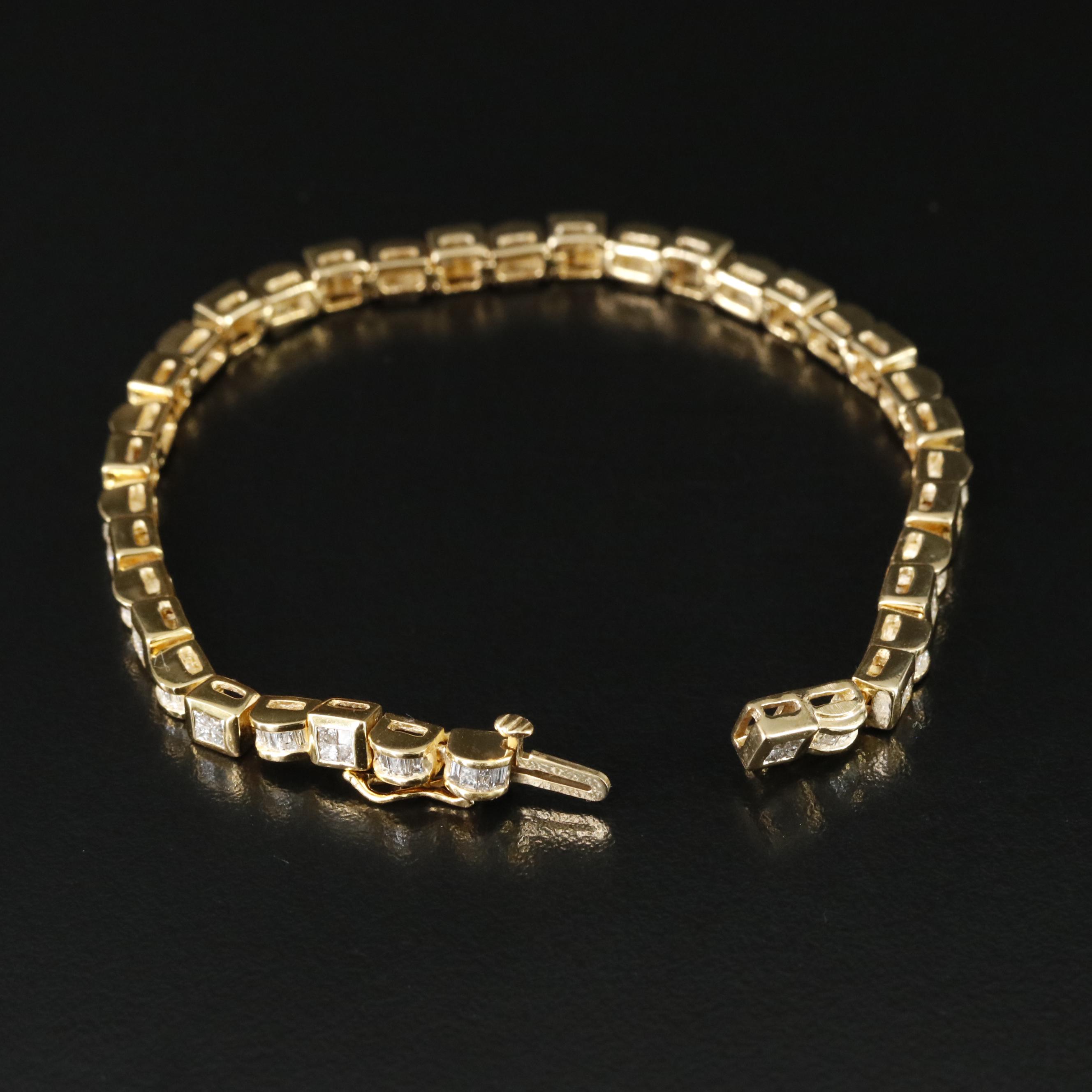 14K 2.50 CTW Diamond Bracelet