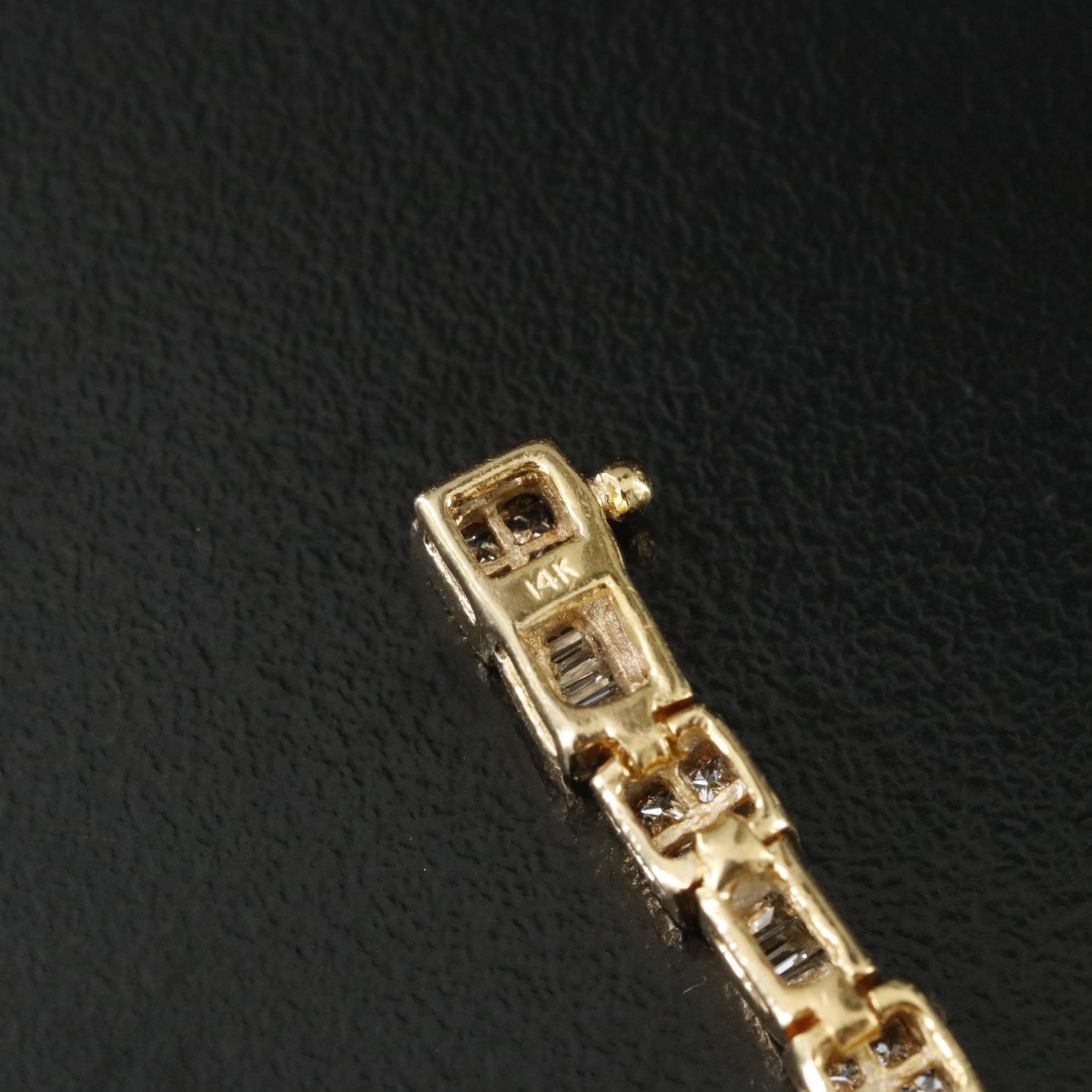 14K 2.50 CTW Diamond Bracelet