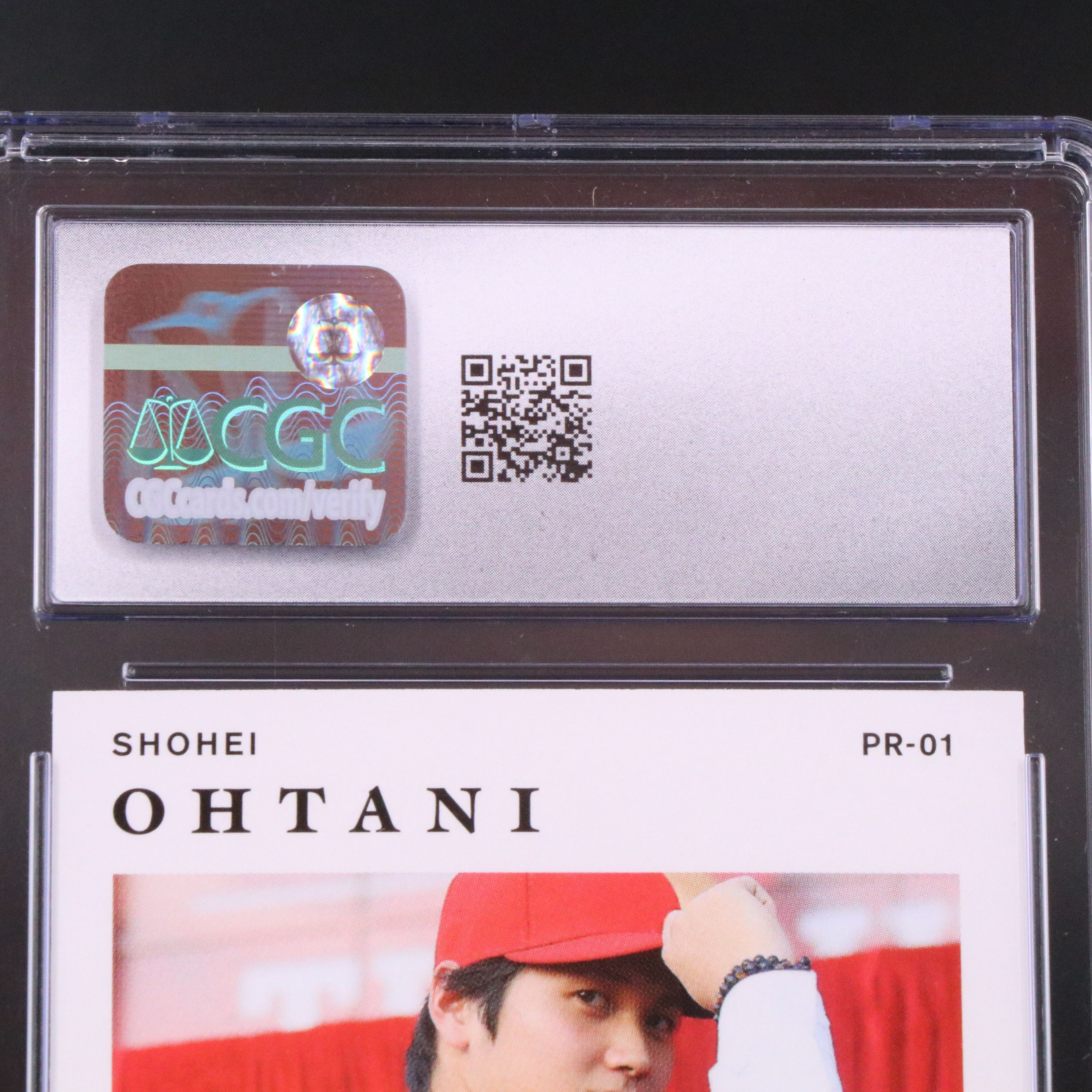 2018 Leaf Shohei Ohtani Premier Rookies Baseball Card Graded CGC 10