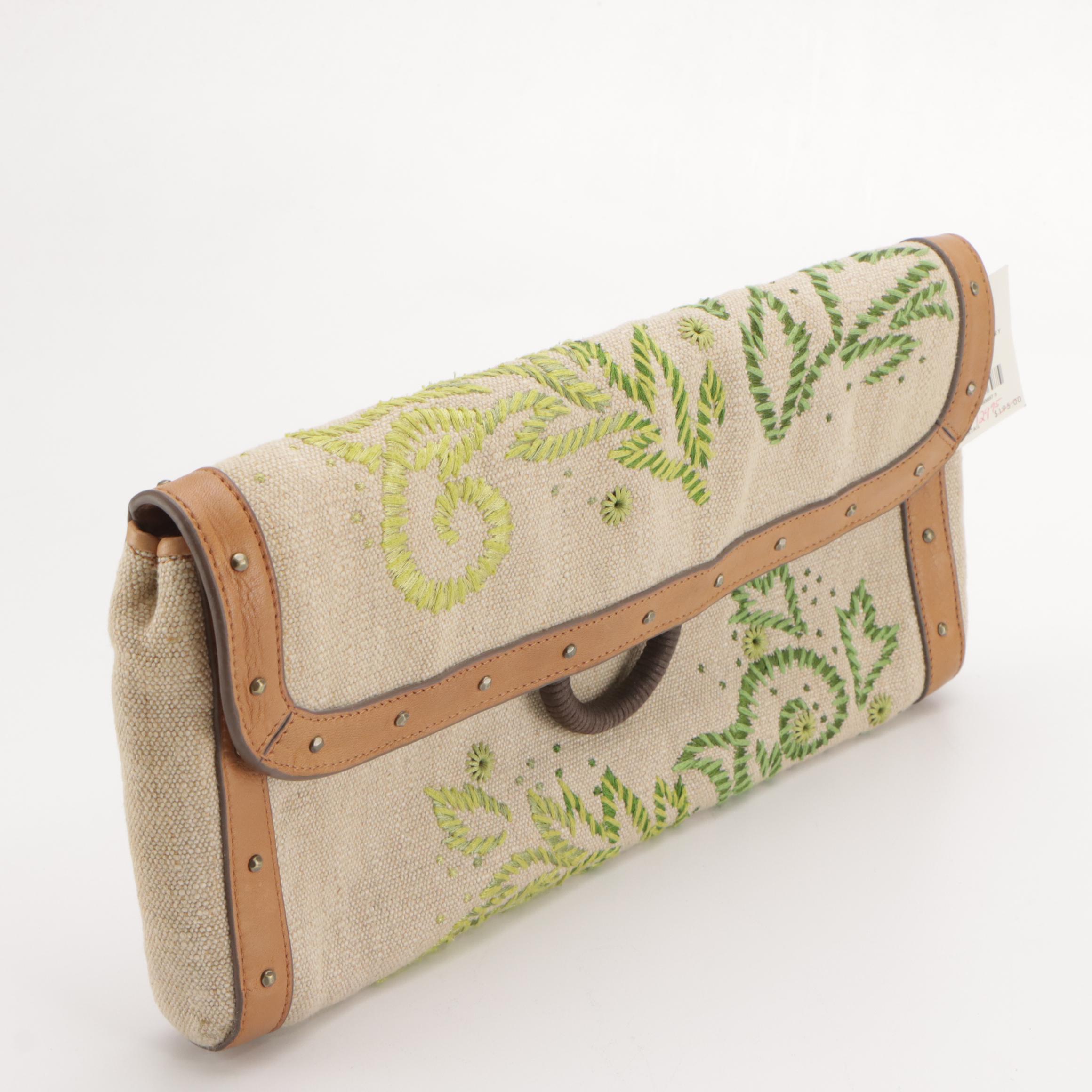 Cole Haan Clutch & Shoulder Bags, Cashmere Lined Leather Gloves & Silk Scarf