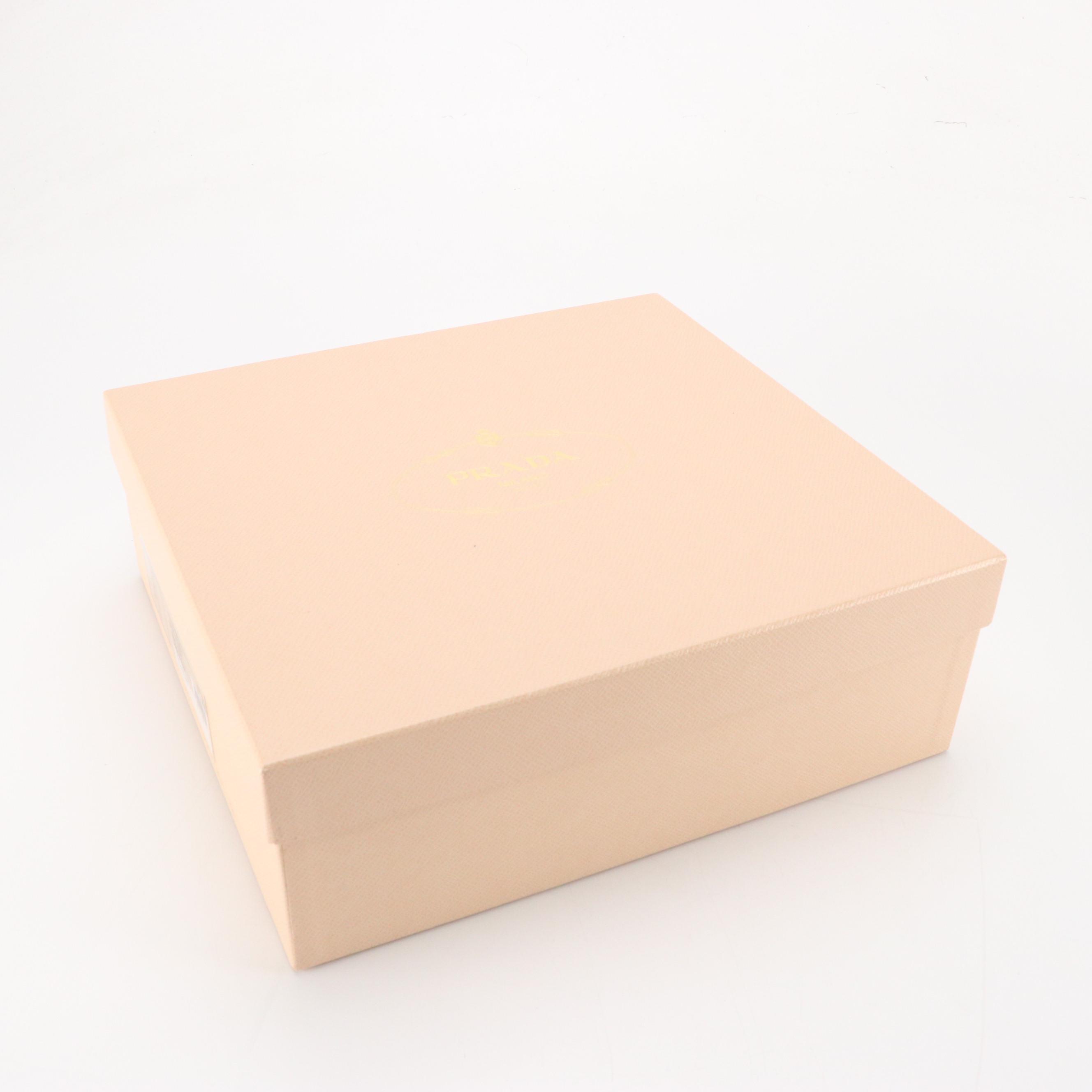 Prada Strappy Platform Peep-Toe Pumps in Black Suede, With Box