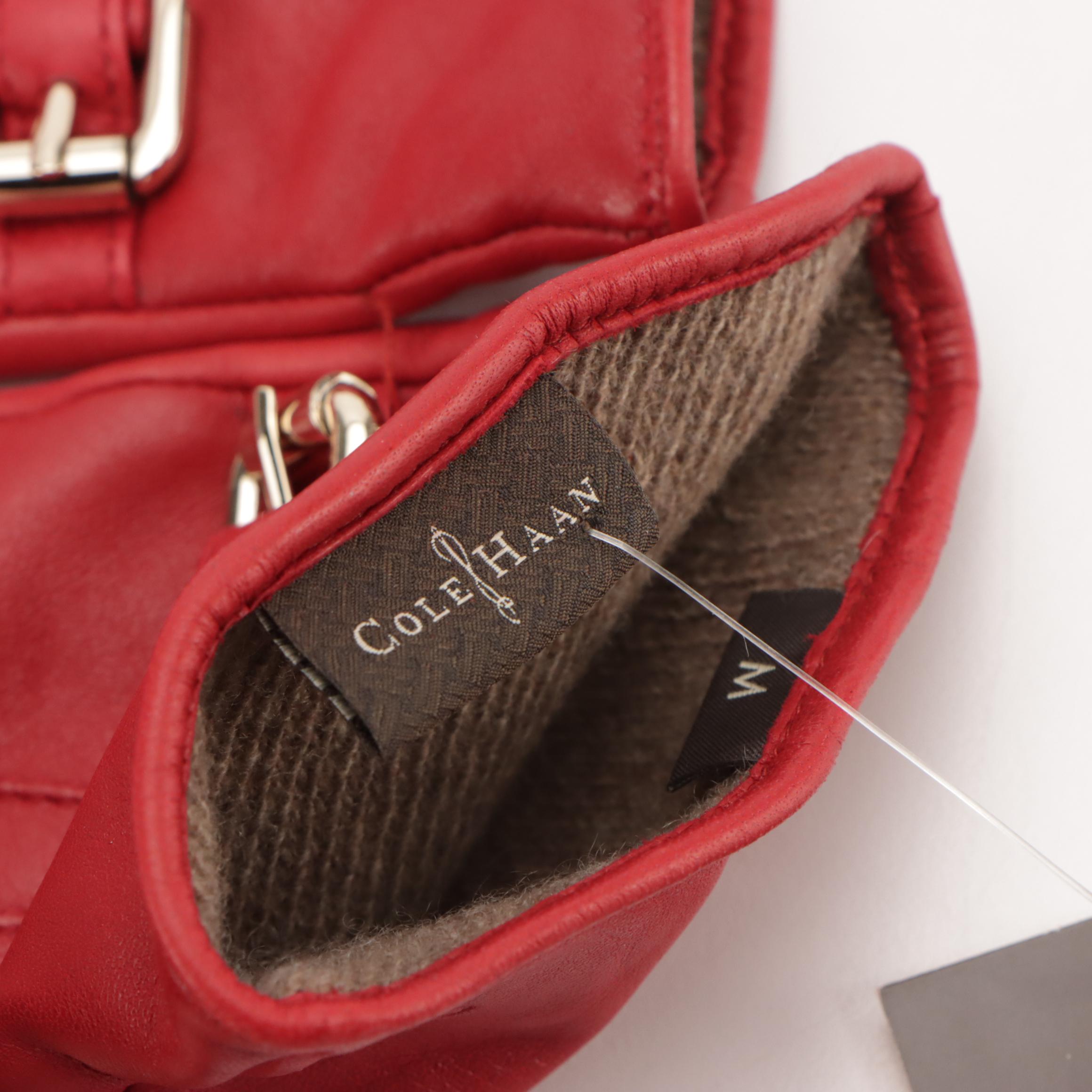 Cole Haan Clutch & Shoulder Bags, Cashmere Lined Leather Gloves & Silk Scarf