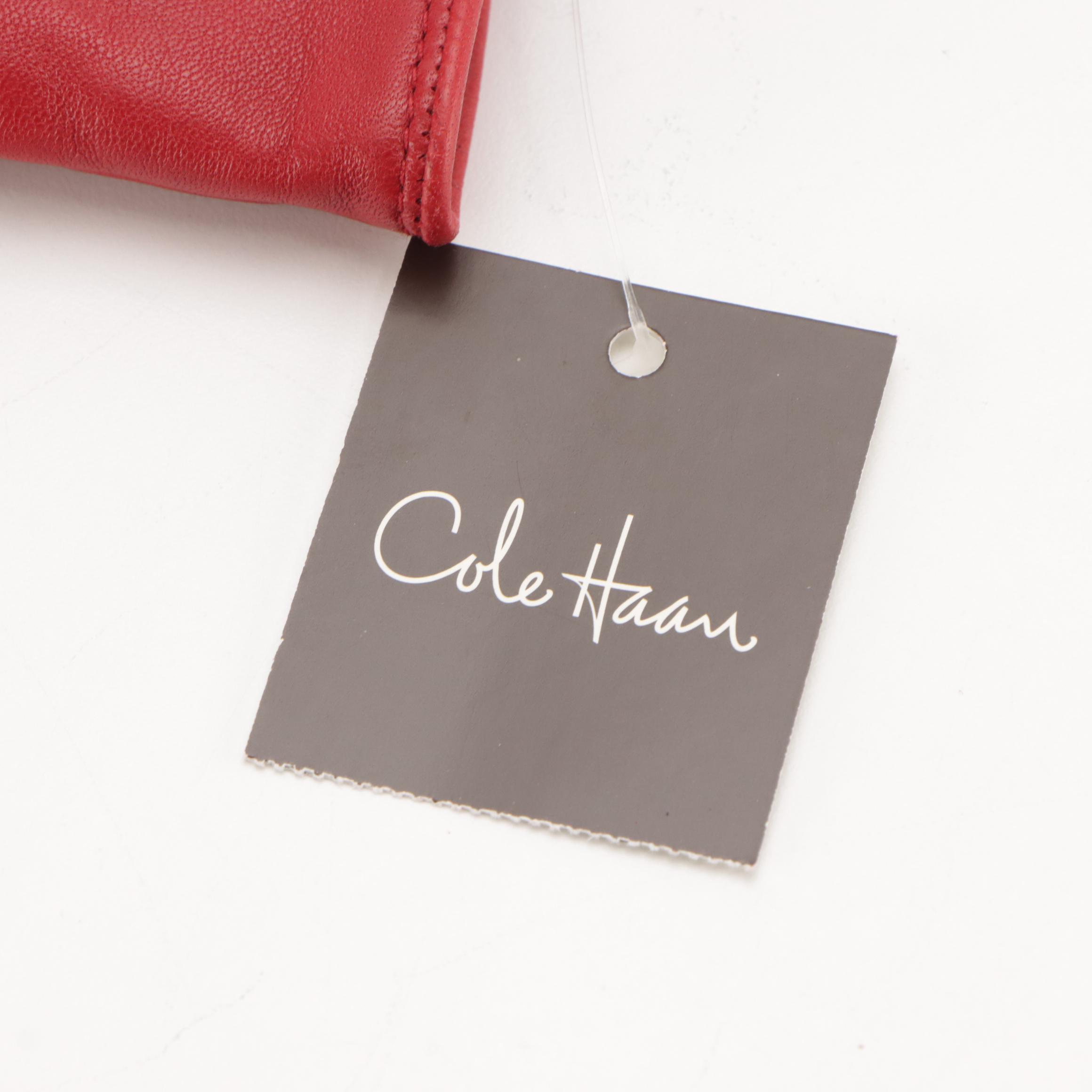 Cole Haan Clutch & Shoulder Bags, Cashmere Lined Leather Gloves & Silk Scarf