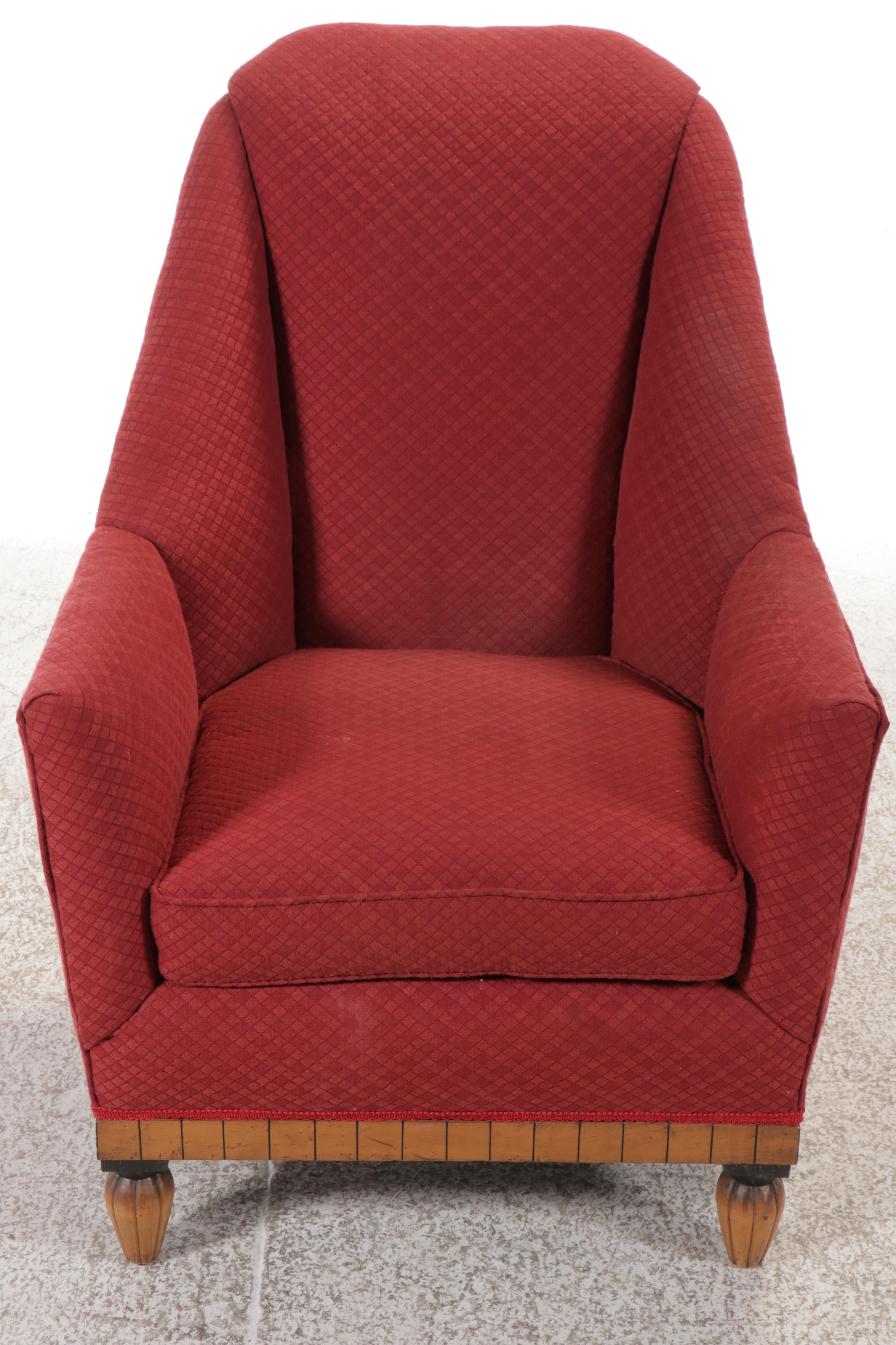 Upholstered Highback Armchair