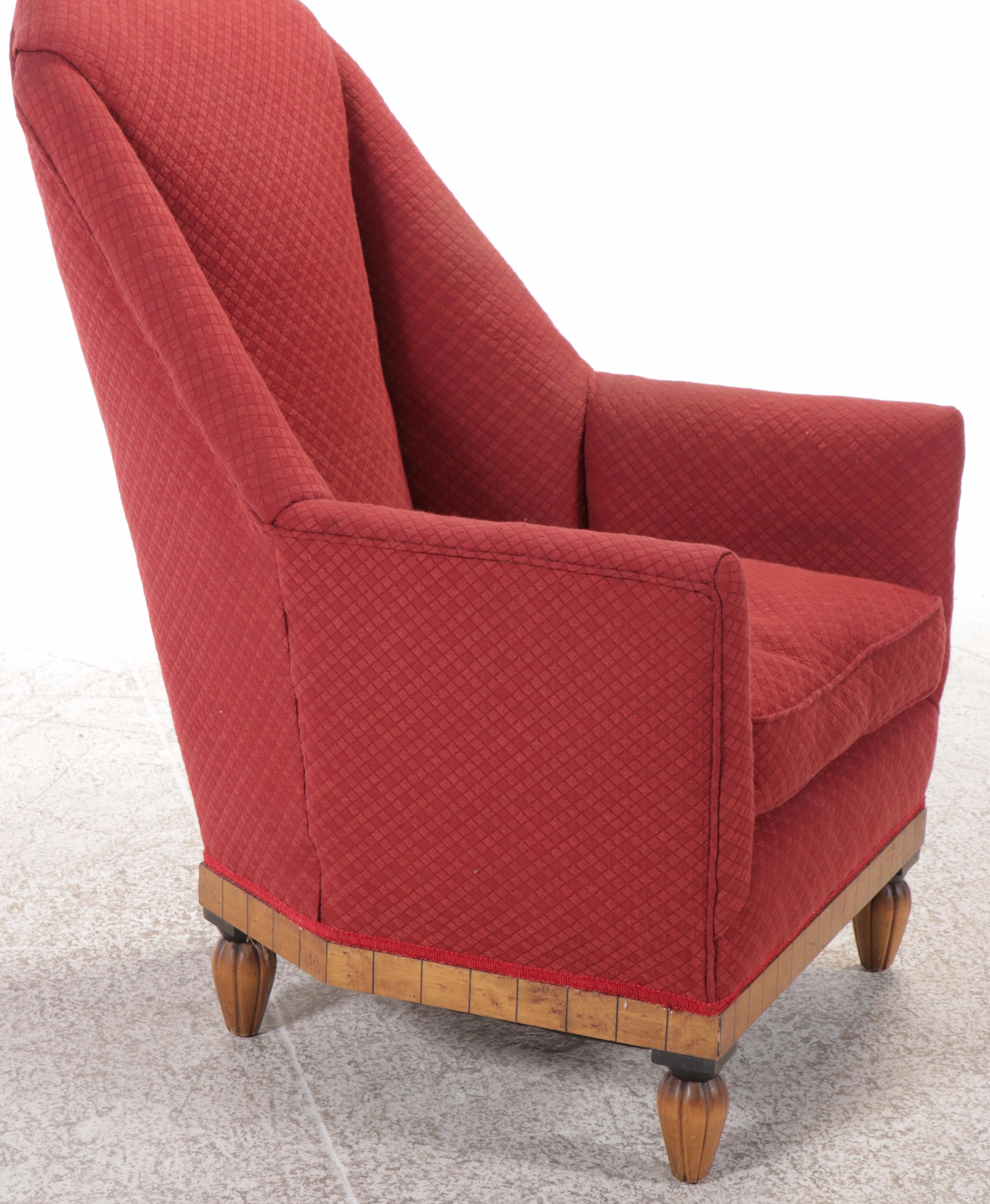 Upholstered Highback Armchair