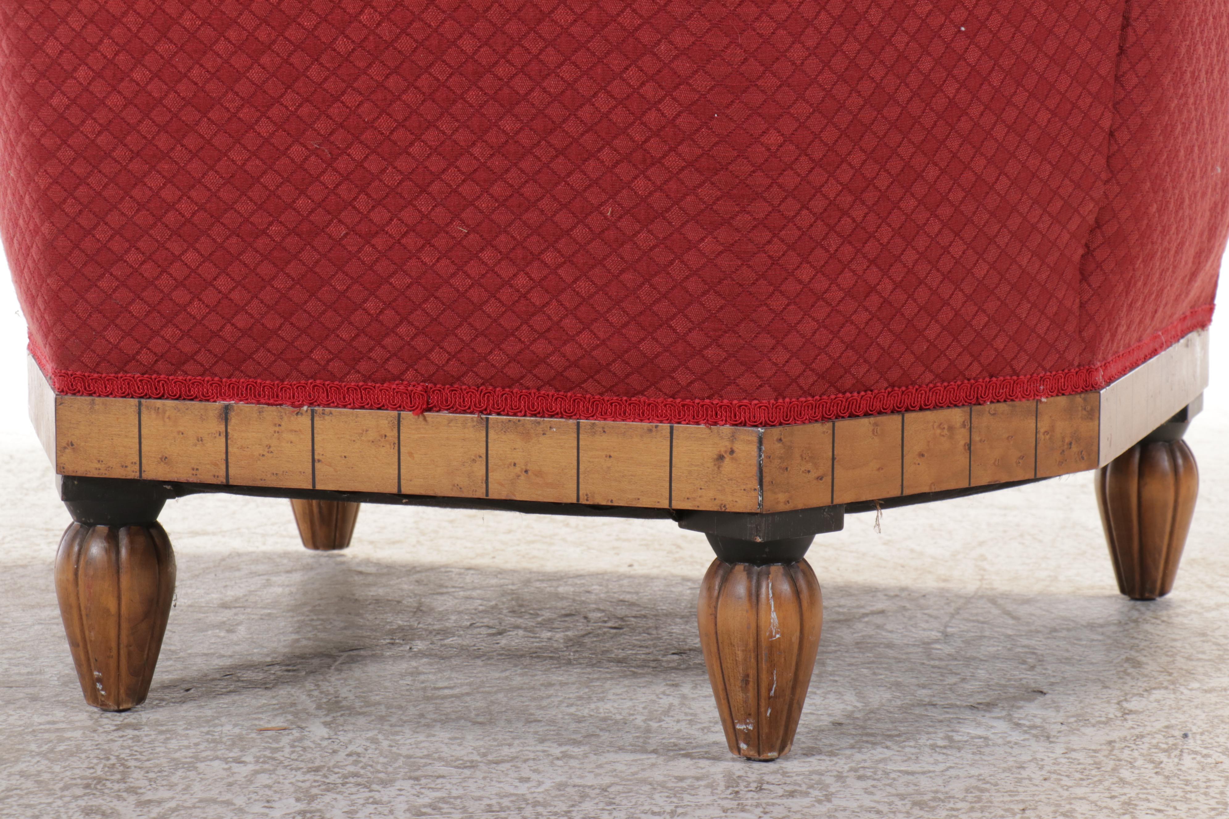 Upholstered Highback Armchair