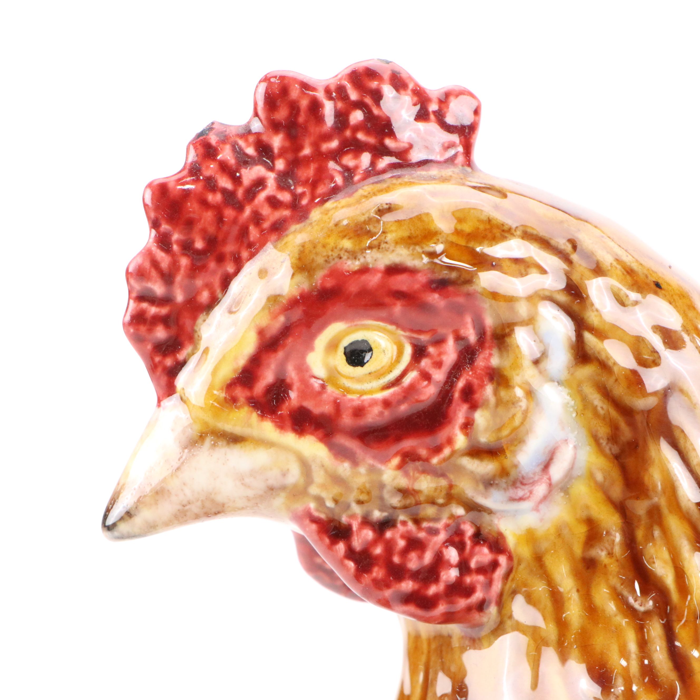 Vintage Hen in Basket Ceramic Soup Tureen