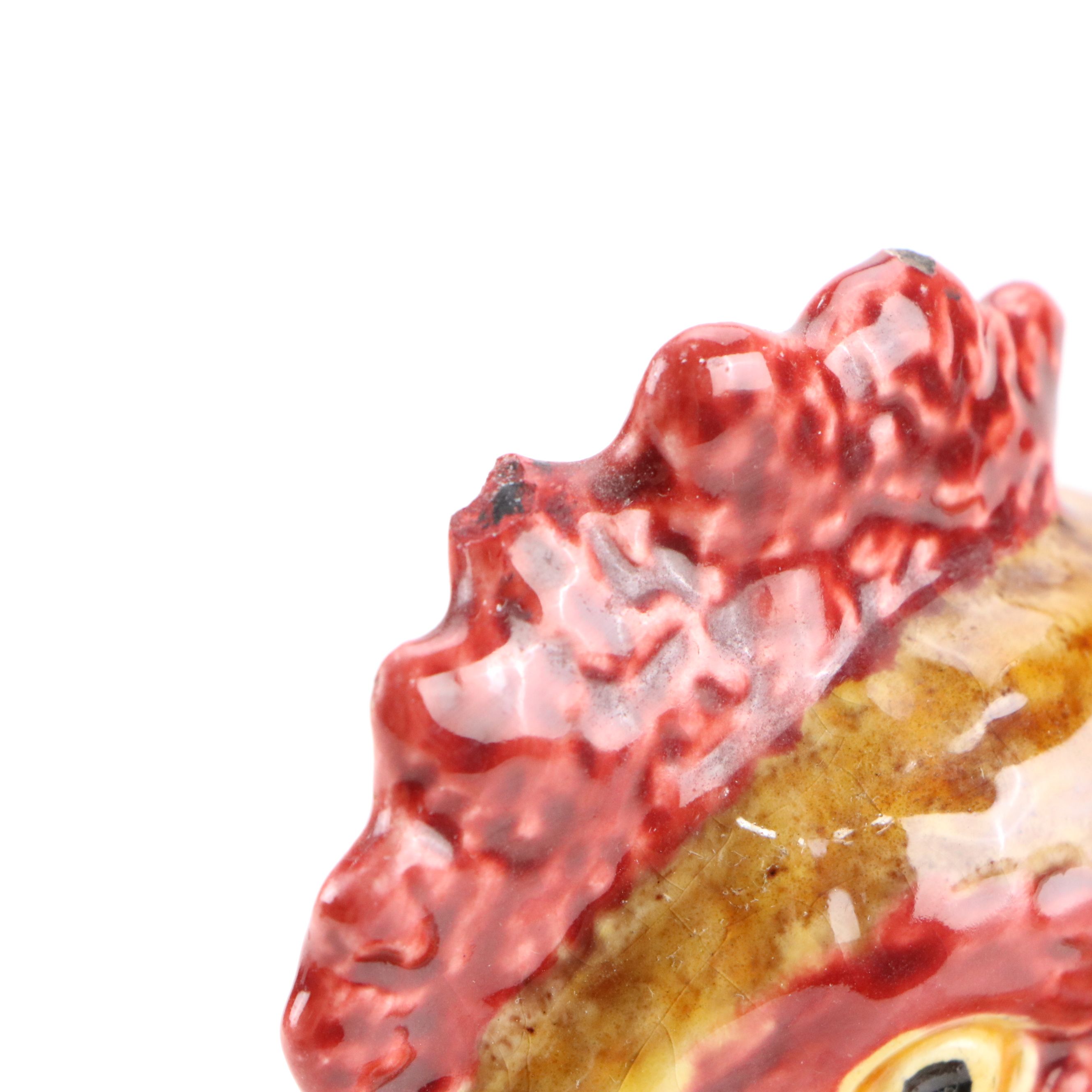 Vintage Hen in Basket Ceramic Soup Tureen