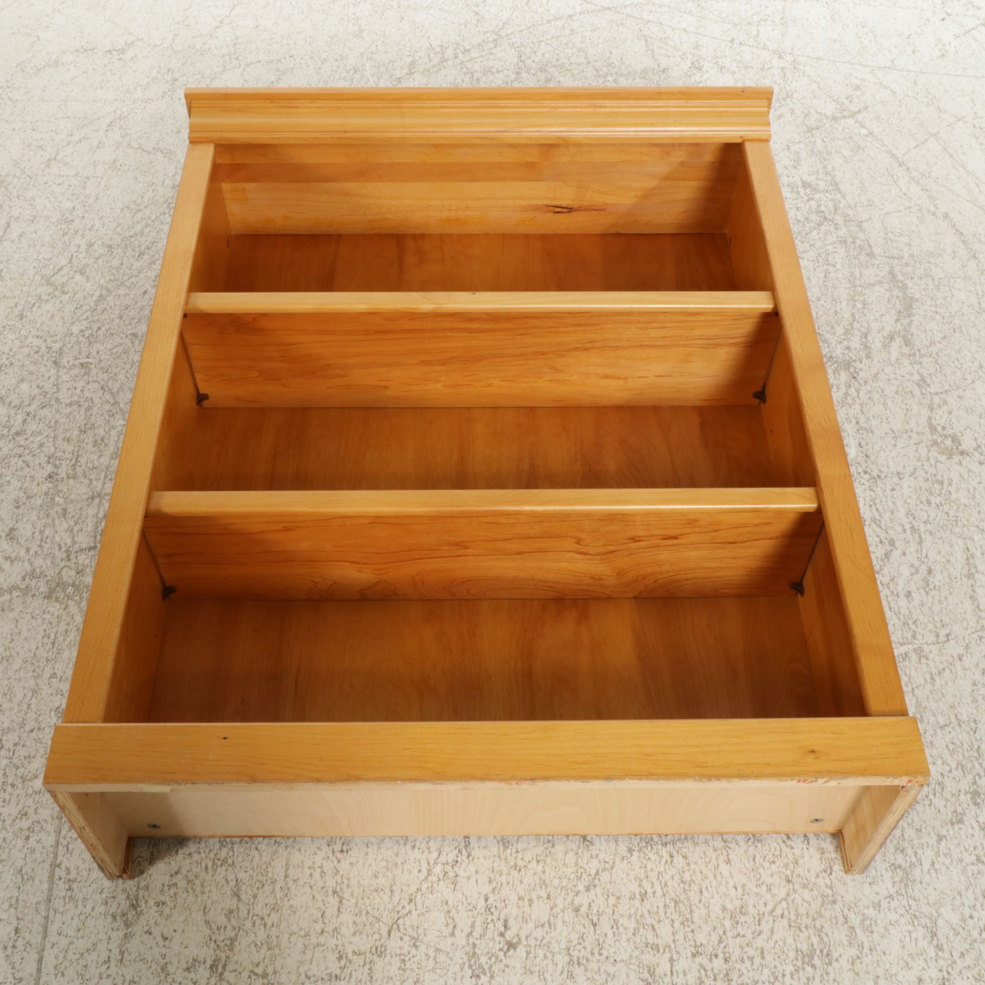 Maple Finished Bookcase