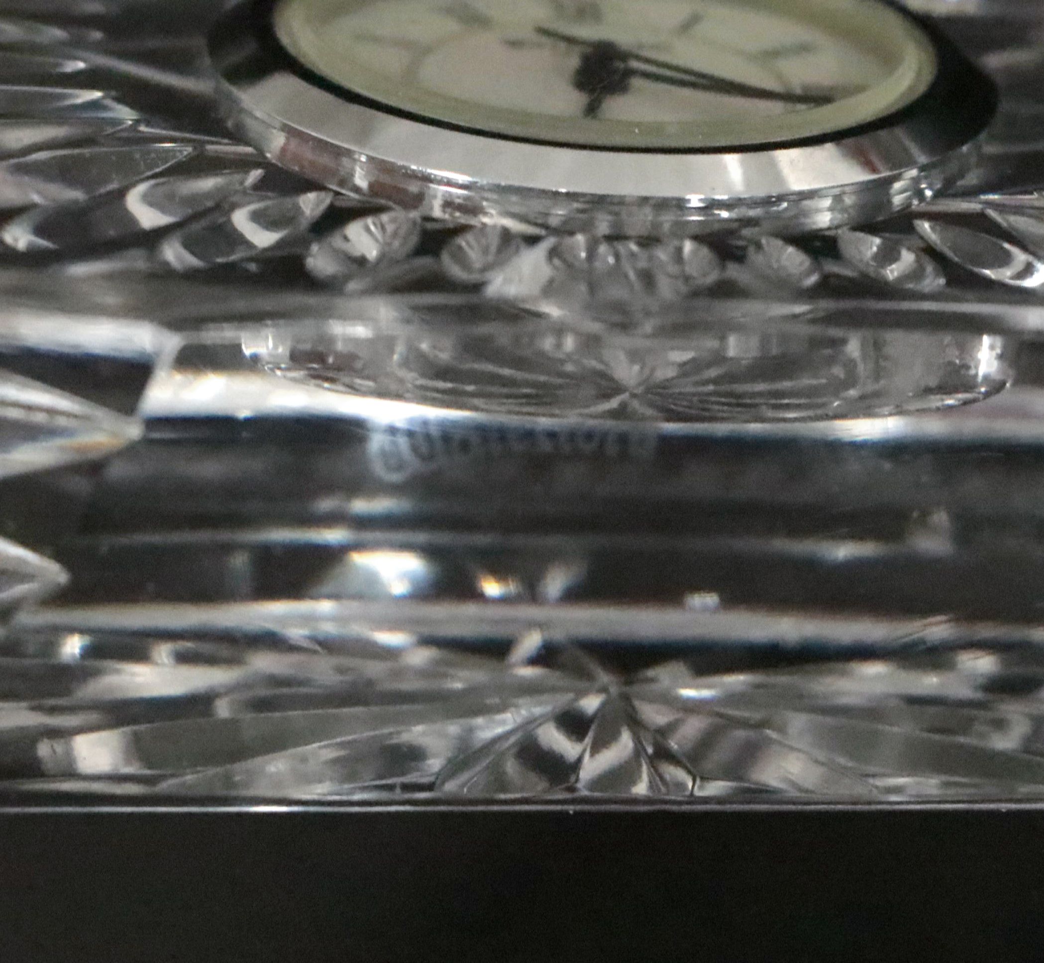 Waterford Crystal Desk Clocks and Standing Star Paperweight